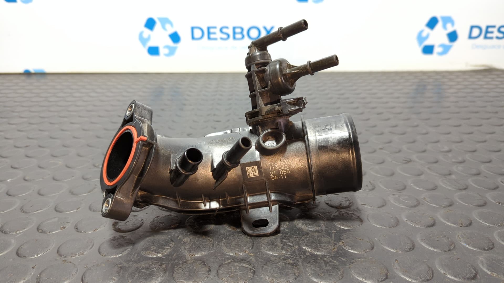Recambio de TUBO para RENAULT CLIO V 1.0 H4DE4 referencia OEM IAM 165763262R - ROJO