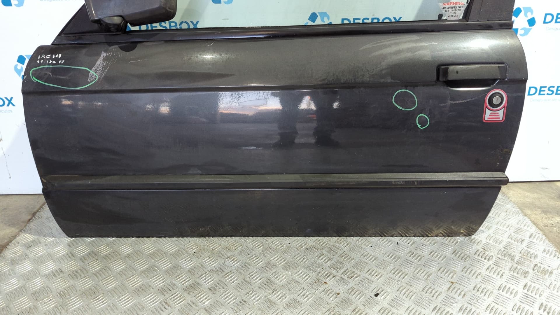 Recambio de PUERTA DELANTERA IZQUIERDA para BMW SERIE 3 BERLINA (E30) 2