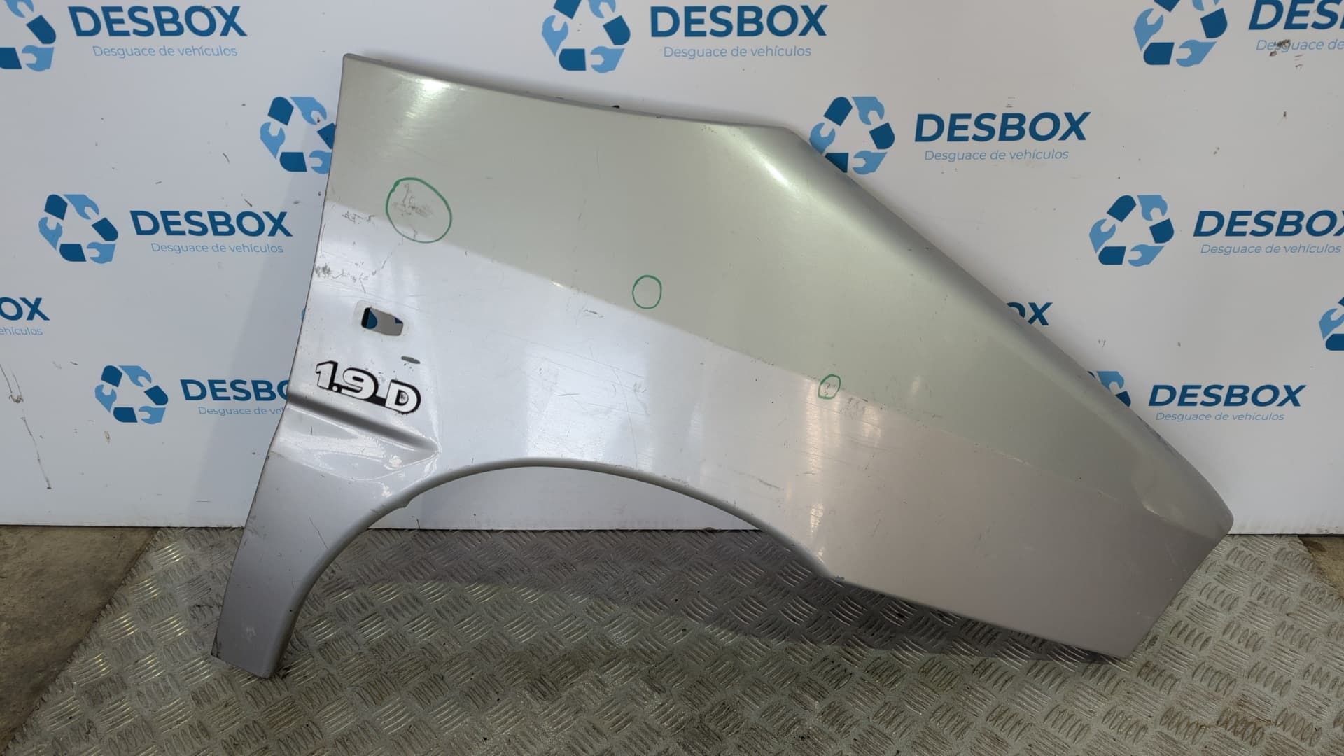 Recambio de ALETA DELANTERA DERECHA para FIAT SCUDO (222)