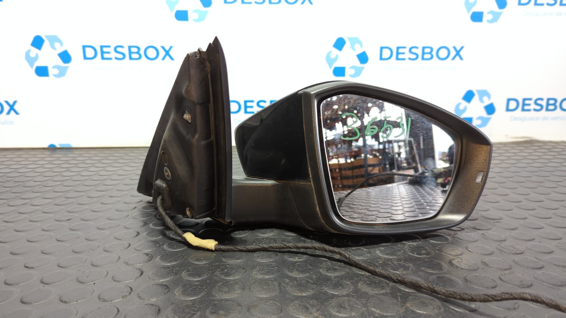 Recambio de RETROVISOR DERECHO para SKODA OCTAVIA BERLINA (1Z3) Active Plus CLH referencia OEM IAM 5E0857934 - NEGRO