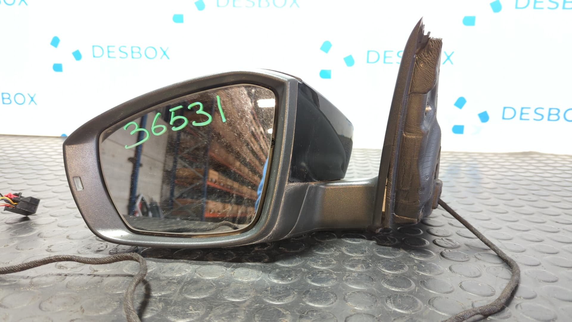 Recambio de RETROVISOR IZQUIERDO para SKODA OCTAVIA BERLINA (1Z3) Active Plus CLH referencia OEM IAM 021275 - NEGRO