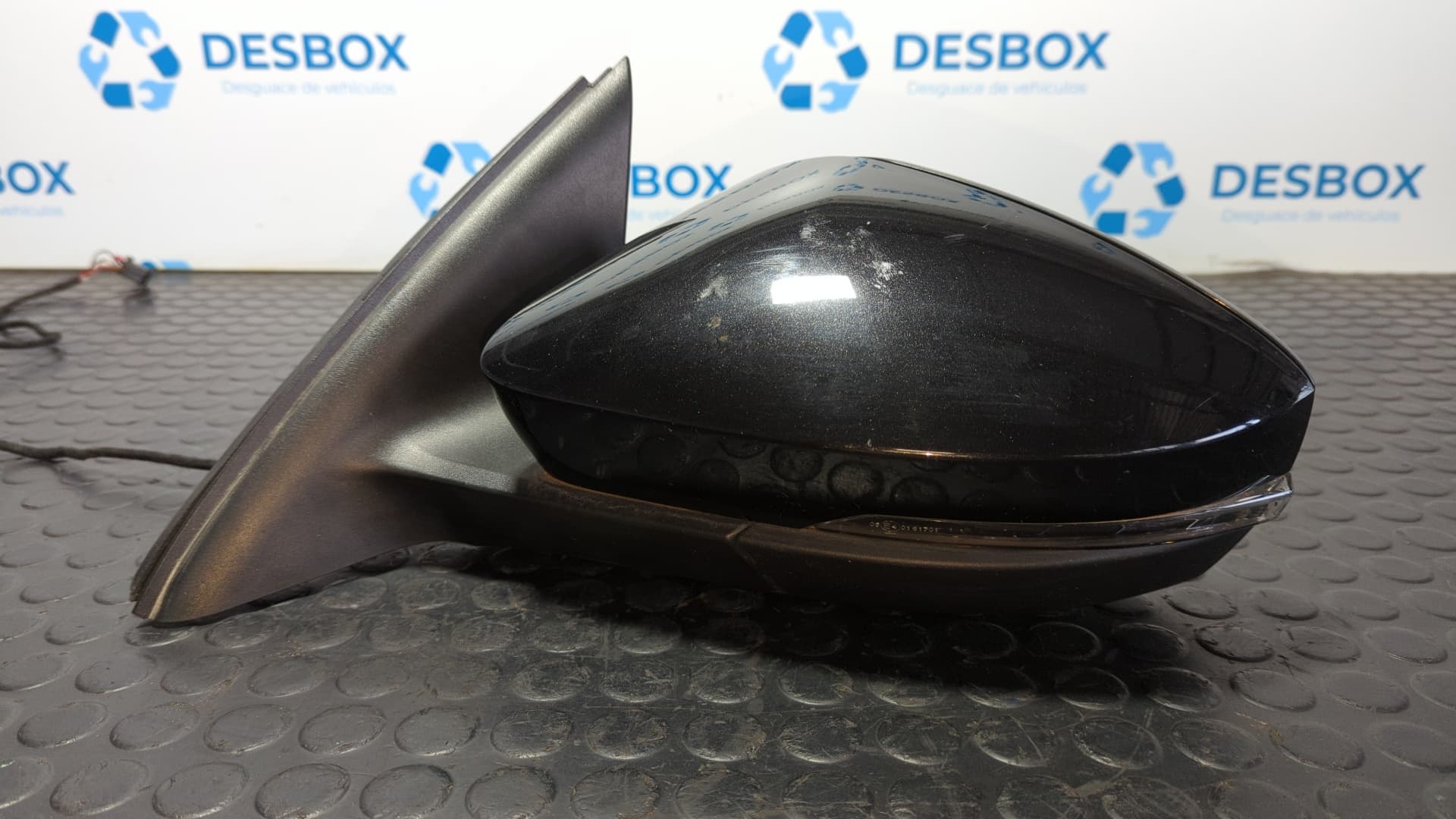 Recambio de RETROVISOR IZQUIERDO para SKODA OCTAVIA BERLINA (1Z3) Active Plus CLH referencia OEM IAM 021275 - NEGRO 3