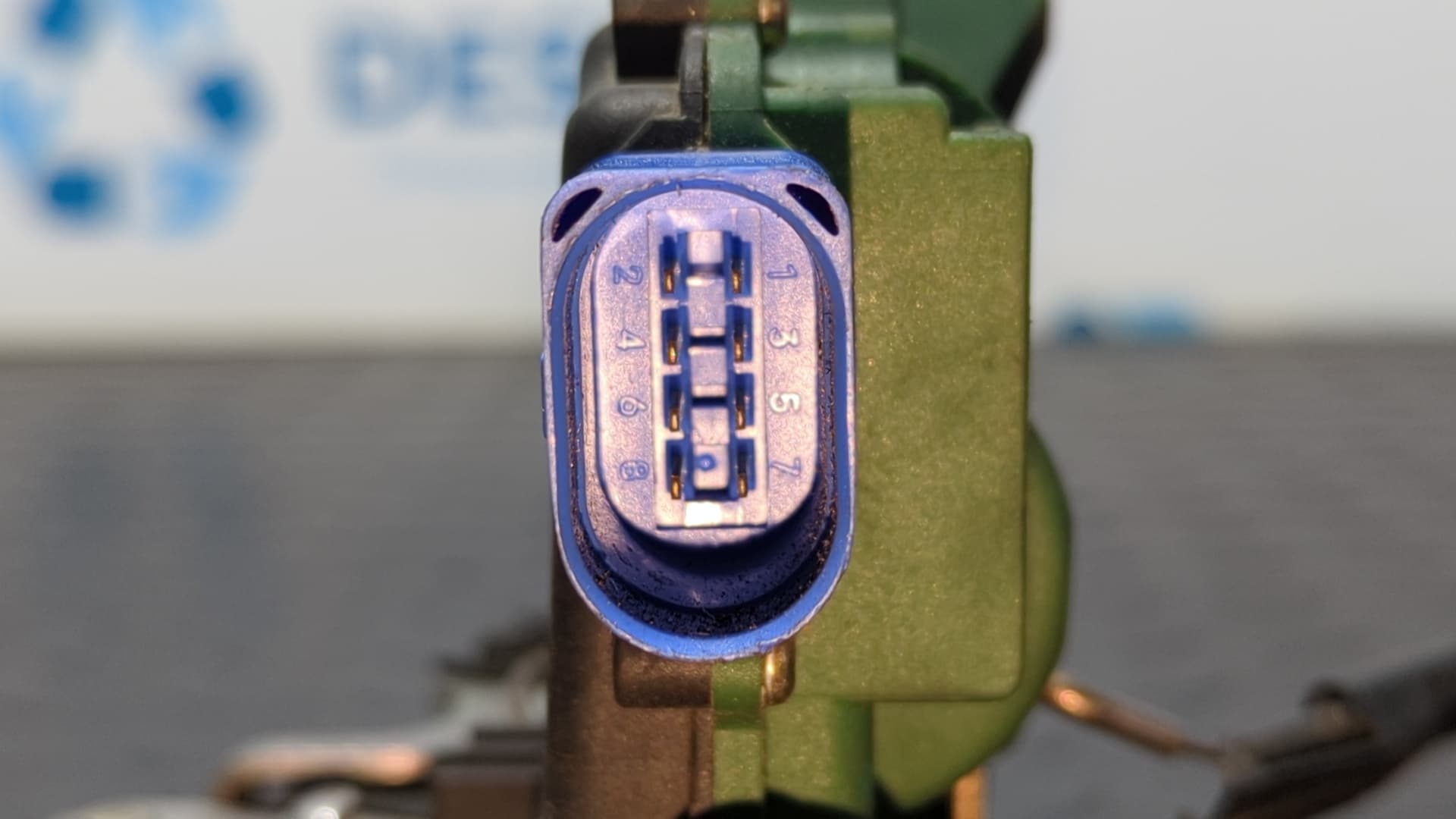 Recambio de CERRADURA PUERTA DELANTERA DERECHA para VOLKSWAGEN POLO (9N1) 1.4 16V BBY referencia OEM IAM 3B1837016BQ - AZUL 3