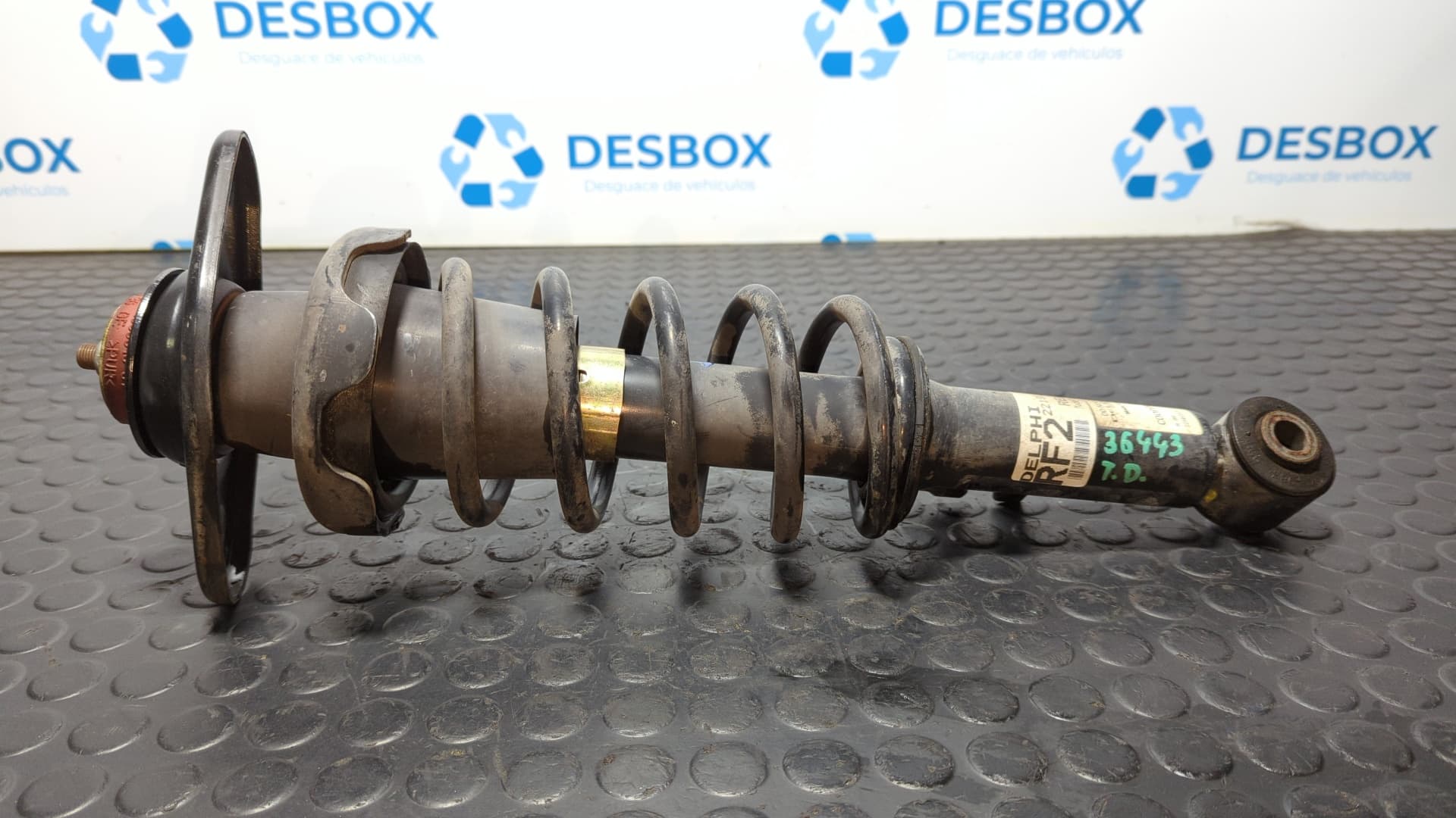 Recambio de AMORTIGUADOR TRASERO DERECHO para MINI MINI (R50,R53) Cooper W10B16A referencia OEM IAM 33526764913 - AZUL