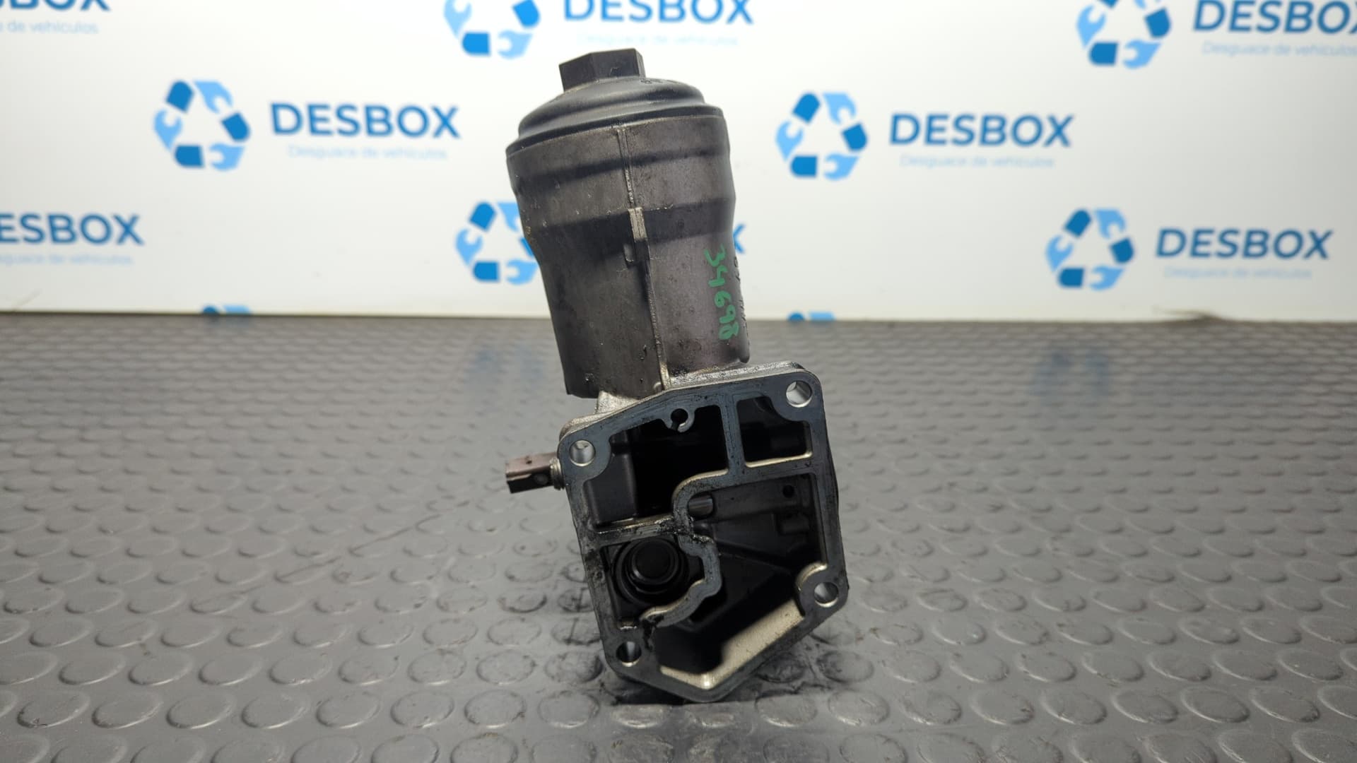 Recambio de SOPORTE FILTRO ACEITE para SEAT LEON (1P1) 1.9 TDI BXF referencia OEM IAM 045115389K - BLANCO 4