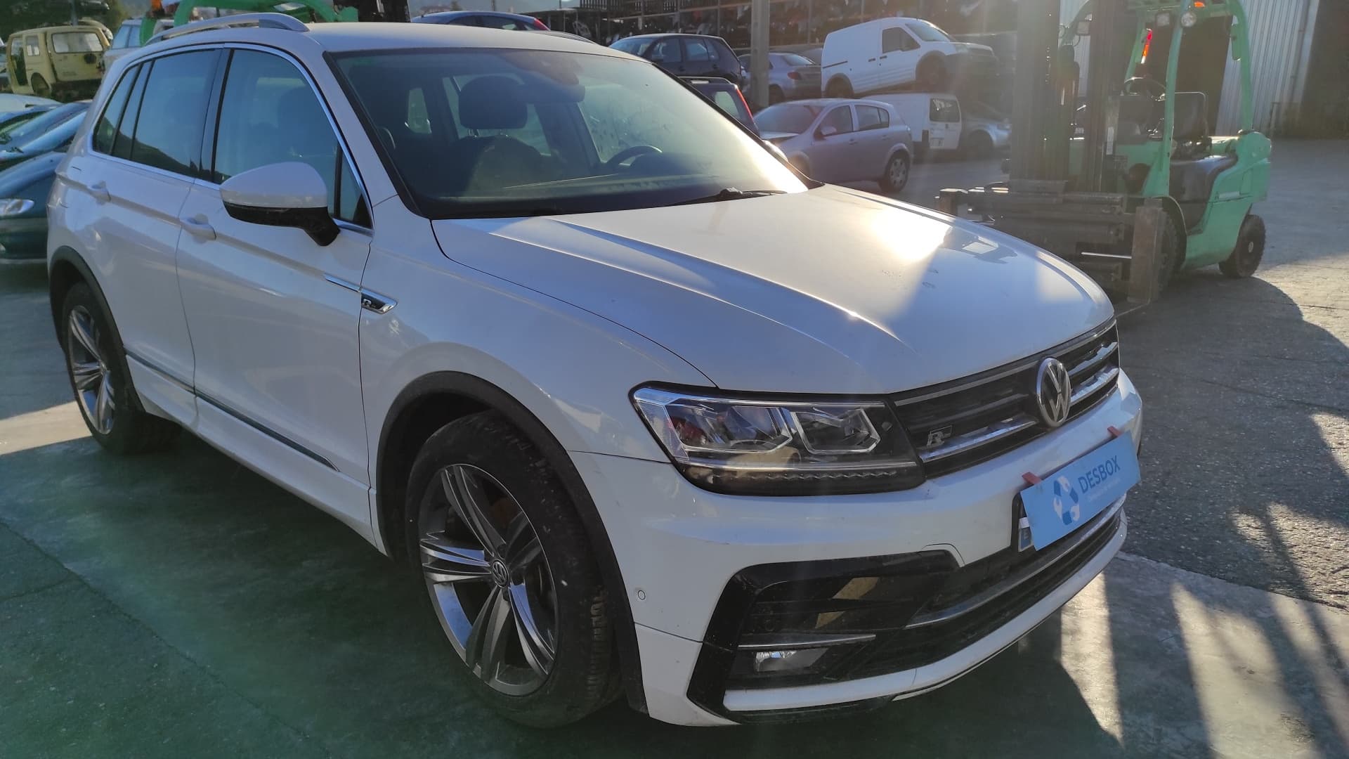 Recambio de ANILLO AIRBAG para VOLKSWAGEN TIGUAN 2.0 TDI DFG referencia OEM IAM 5Q1953549 - BLANCO