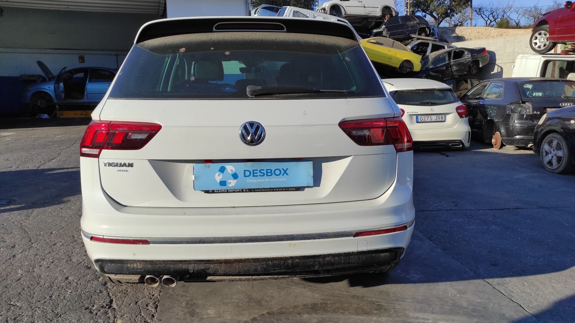 Recambio de ANILLO AIRBAG para VOLKSWAGEN TIGUAN 2.0 TDI DFG referencia OEM IAM 5Q1953549 - BLANCO 5