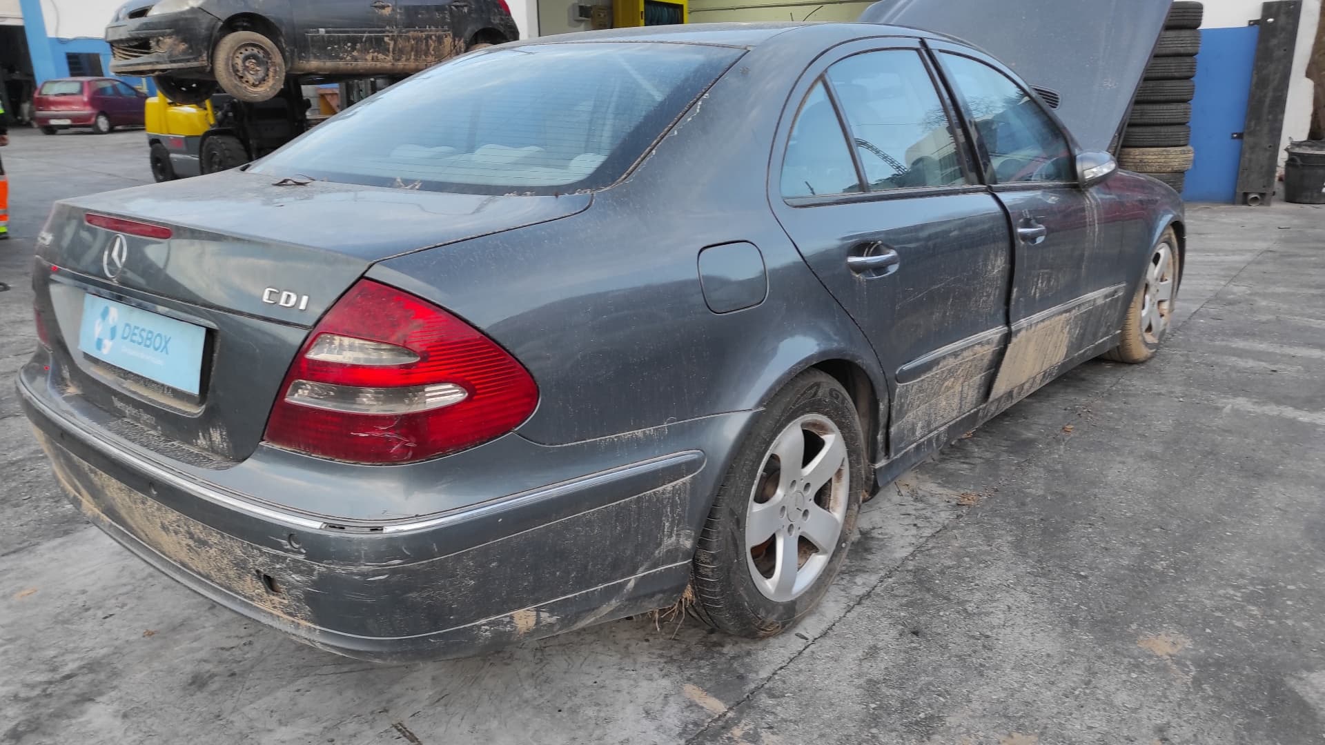 Recambio de CERRADURA PUERTA TRASERA DERECHA para MERCEDES-BENZ CLASE E (W211) BERLINA OM646961 - GRIS 5