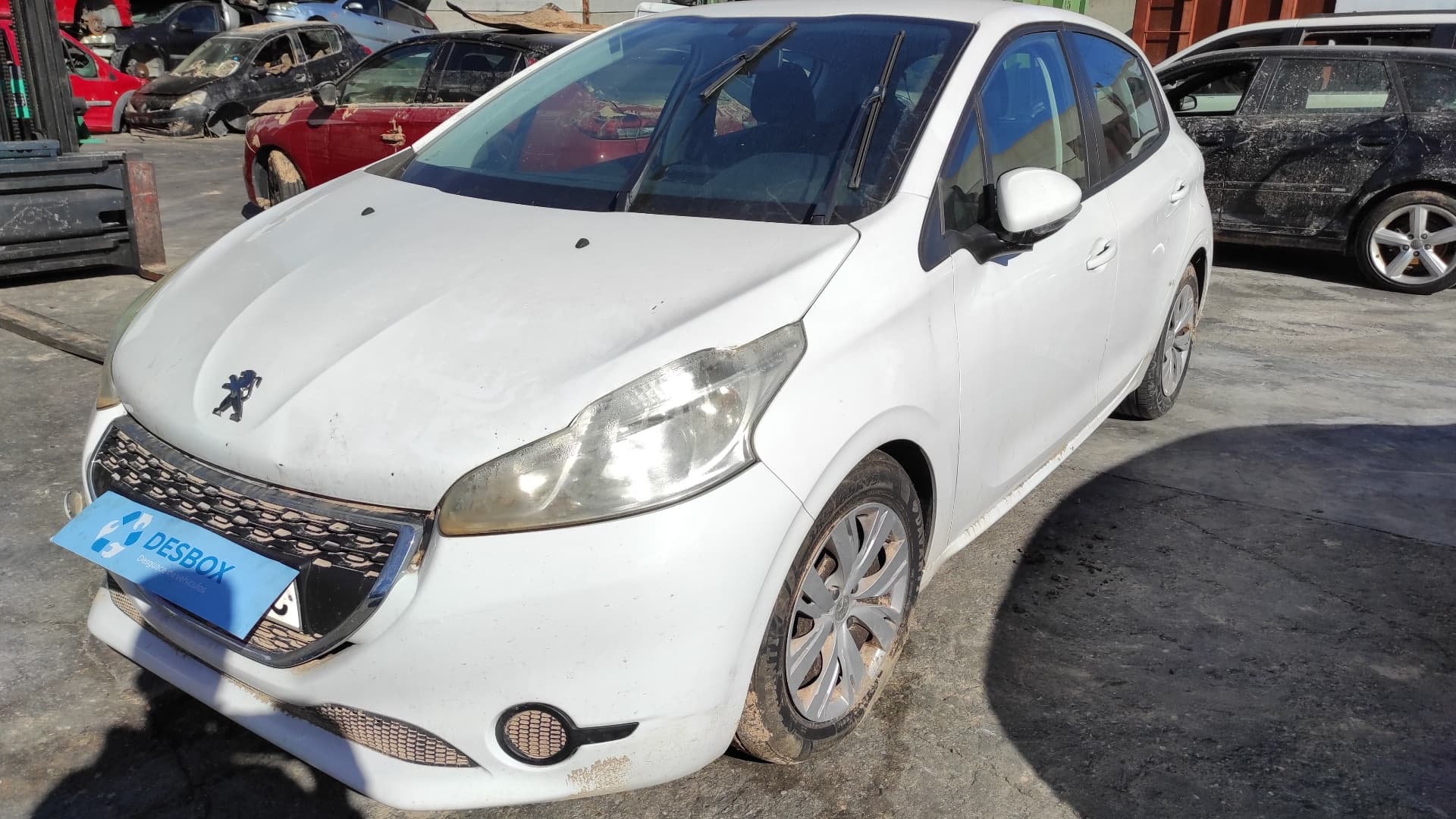 Recambio de REFUERZO PARAGOLPES DELANTERO para PEUGEOT 208 1.6 HDI 9H06 - BLANCO 7