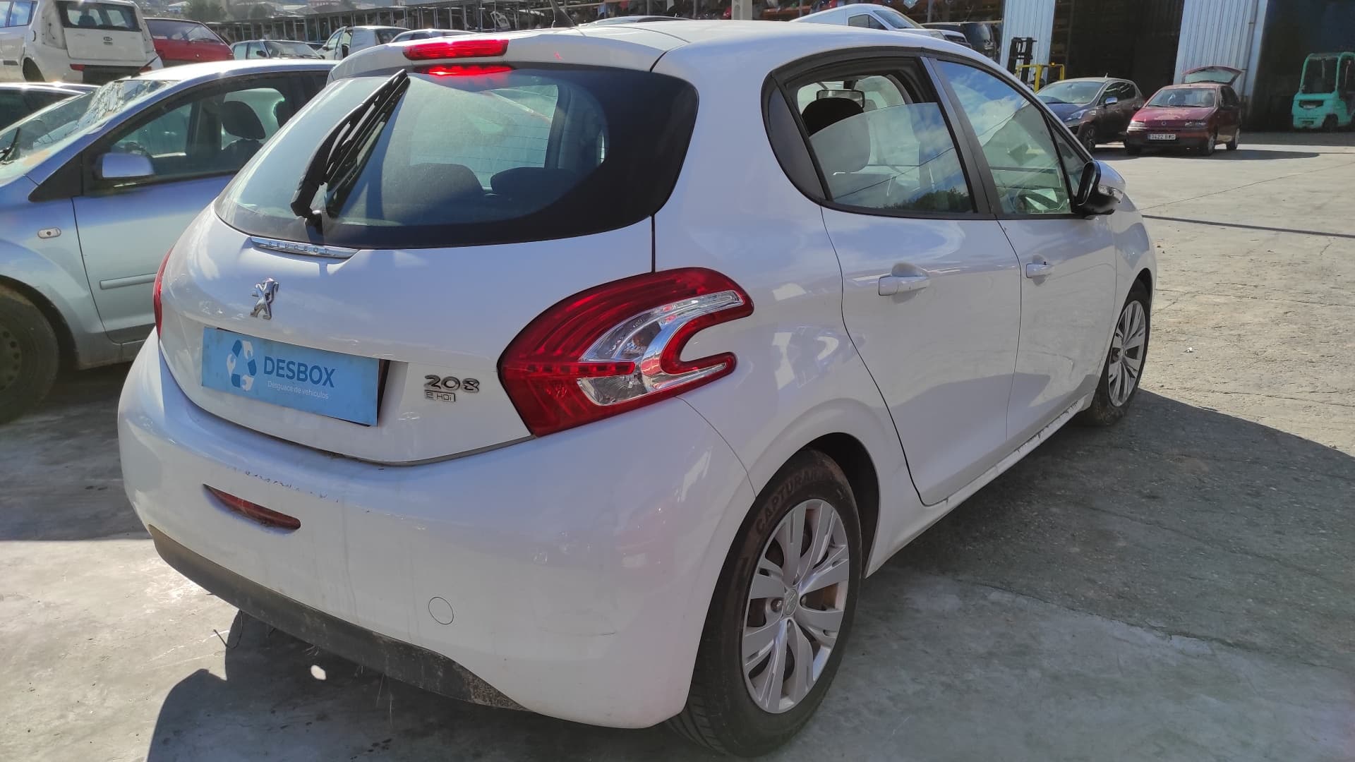 Recambio de REFUERZO PARAGOLPES DELANTERO para PEUGEOT 208 1.6 HDI 9H06 - BLANCO 2