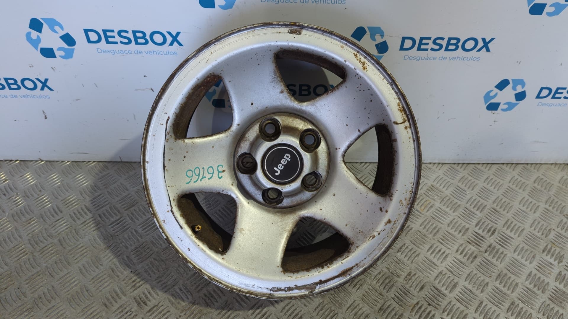 Recambio de JUEGO LLANTAS para CHRYSLER JEEP CHEROKEE (J) 2.5 Turbodiesel M52 referencia OEM IAM 4610482 - VERDE 5