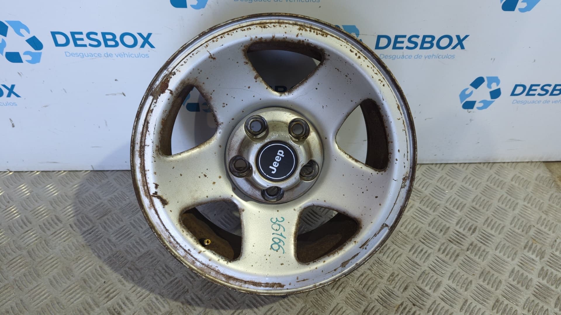 Recambio de JUEGO LLANTAS para CHRYSLER JEEP CHEROKEE (J) 2.5 Turbodiesel M52 referencia OEM IAM 4610482 - VERDE 3