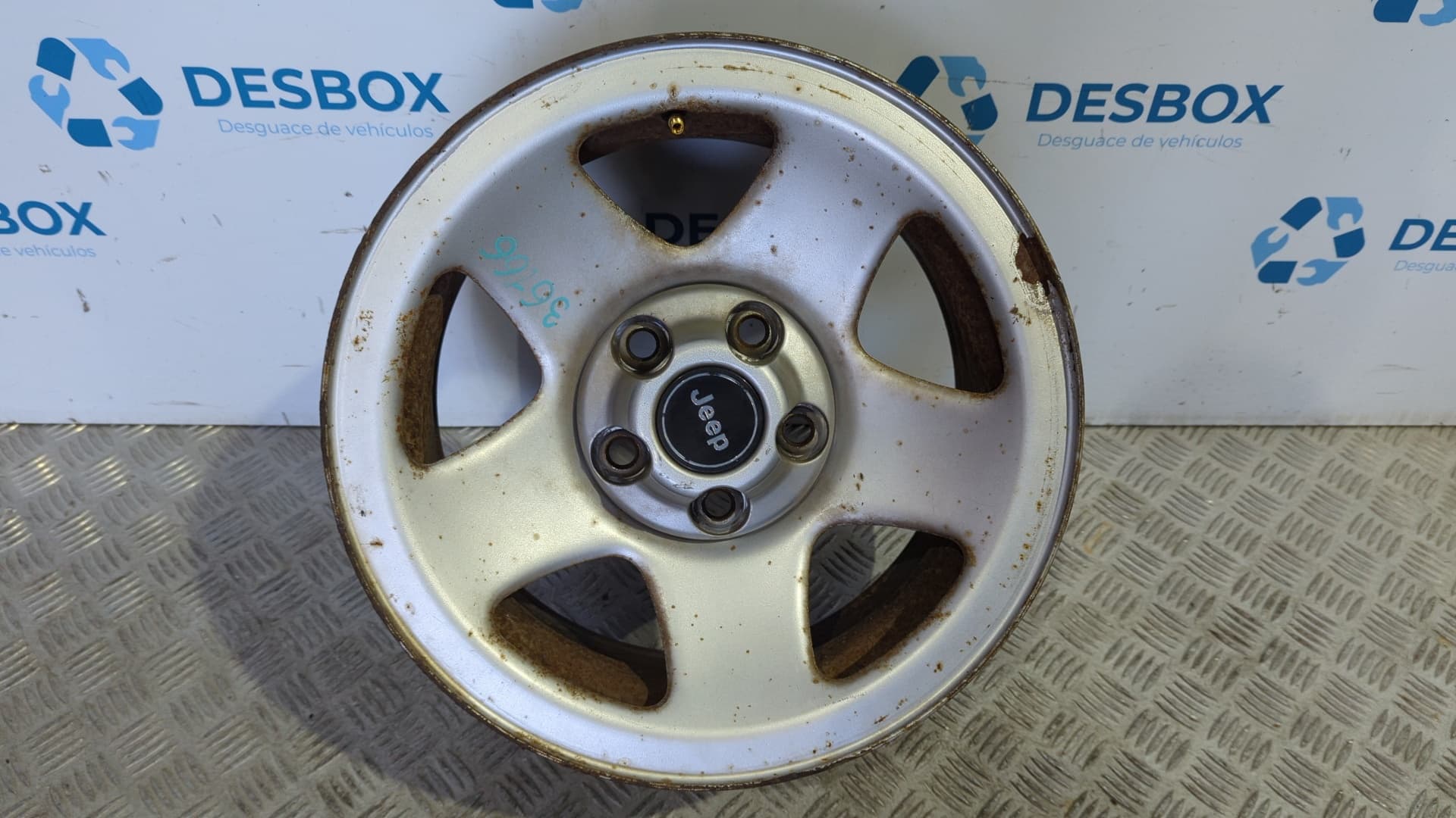 Recambio de JUEGO LLANTAS para CHRYSLER JEEP CHEROKEE (J) 2.5 Turbodiesel M52 referencia OEM IAM 4610482 - VERDE 4