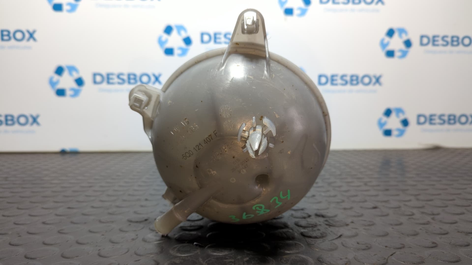 Recambio de DEPOSITO EXPANSION para VOLKSWAGEN GOLF VII LIM. 1,4 TSI CZDA referencia OEM IAM 5Q0121407F - BLANCO 2