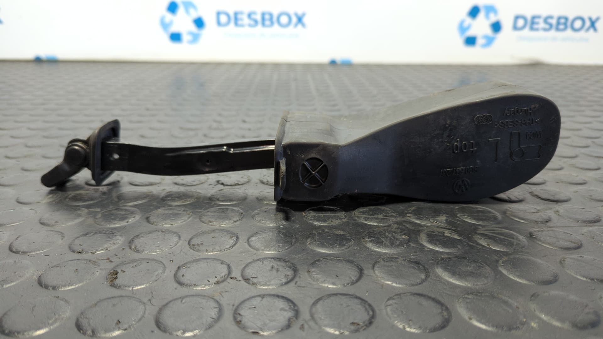 Recambio de RETENEDOR PUERTA DERECHA para VOLKSWAGEN GOLF VII LIM. 1,4 TSI CZDA referencia OEM IAM 5G0837249C - BLANCO 3