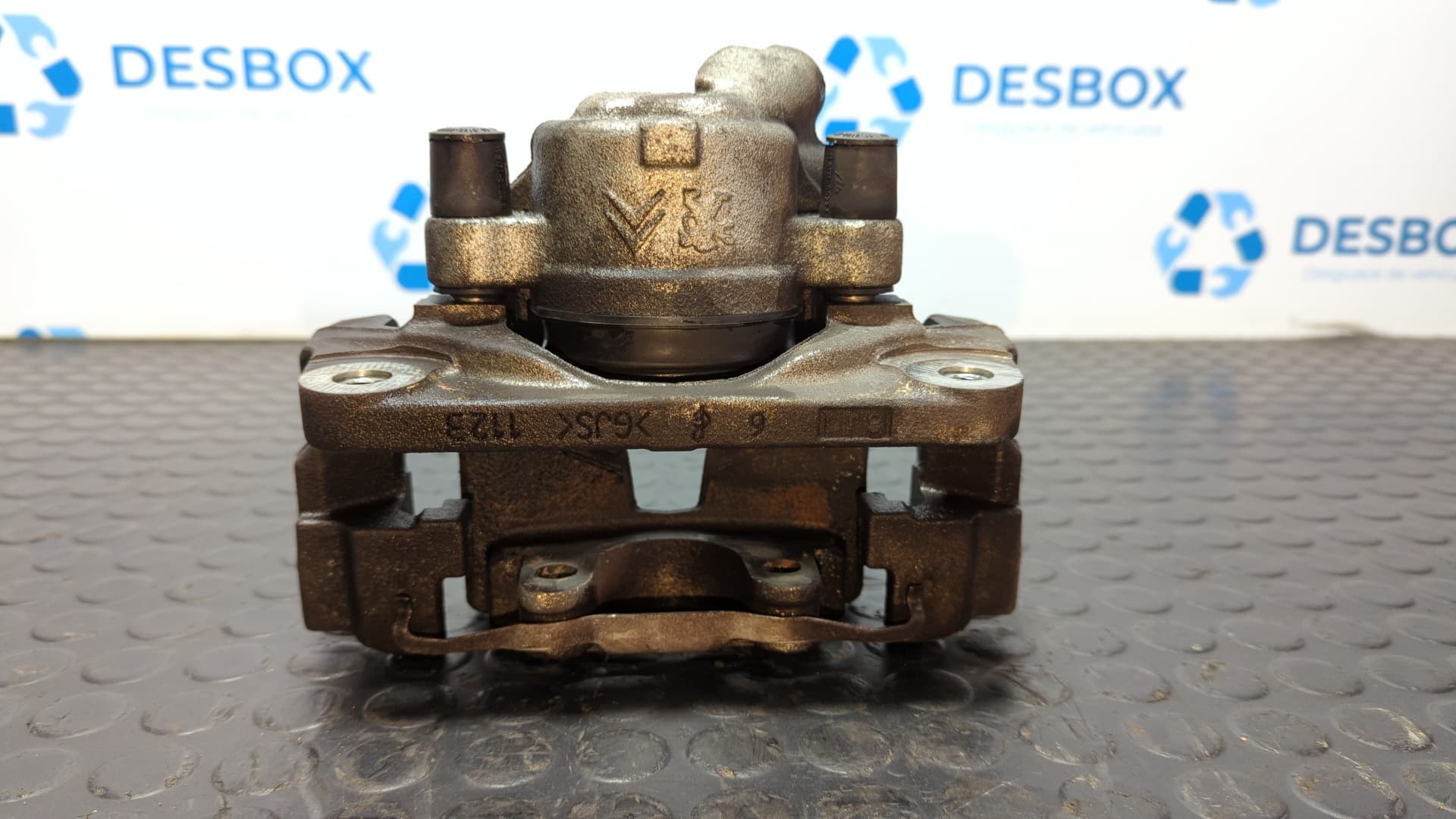 Recambio de PINZA DE FRENO DELANTERA DERECHA para CITROEN GRAND C4 SPACETOURER B 1.5 HDI YH01 referencia OEM IAM 9807197380 - AZUL 4