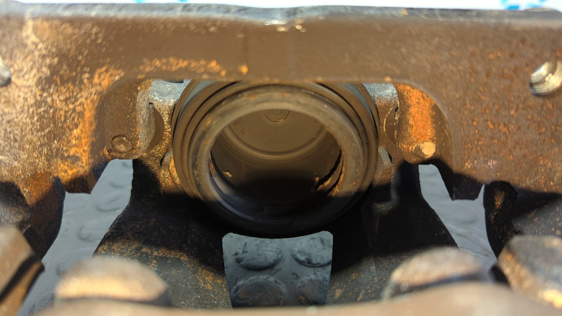 Recambio de PINZA DE FRENO DELANTERA IZQUIERDA para CITROEN GRAND C4 SPACETOURER B 1.5 HDI YH01 referencia OEM IAM 9807197280 - AZUL 2