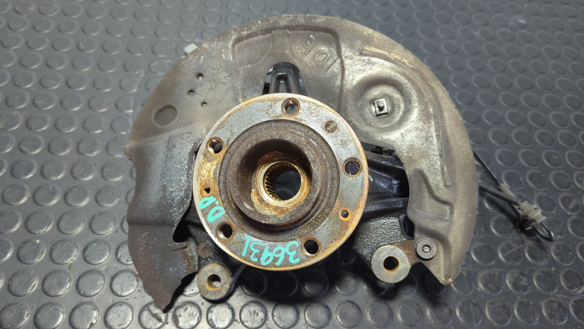 Recambio de MANGUETA DELANTERA DERECHA para CITROEN GRAND C4 SPACETOURER B 1.5 HDI YH01 referencia OEM IAM 9815285080 - AZUL 3