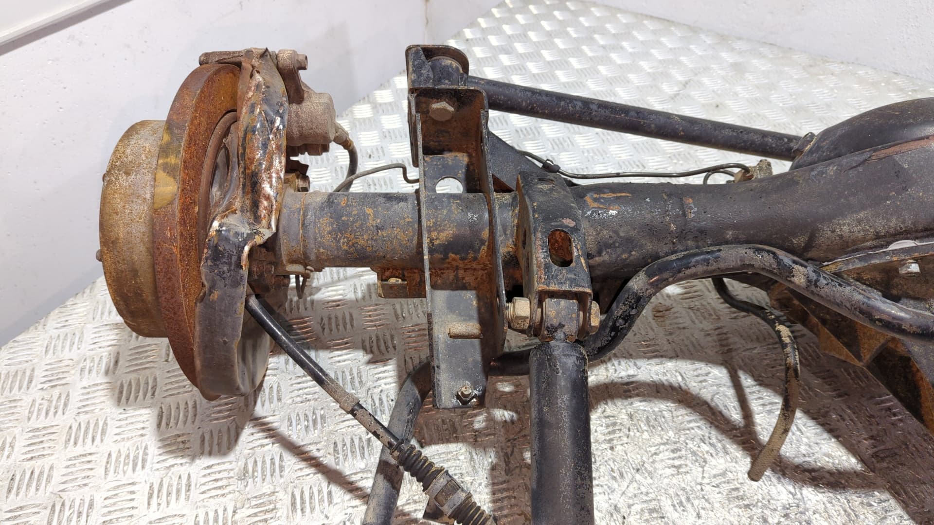 Recambio de PUENTE TRASERO para MITSUBISHI GALLOPER (HYUNDAI) 2.5 Turbodiesel 4D56 referencia OEM IAM G5S - AZUL 5