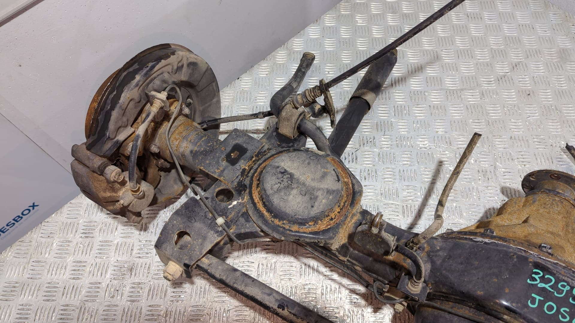 Recambio de PUENTE TRASERO para MITSUBISHI GALLOPER (HYUNDAI) 2.5 Turbodiesel 4D56 referencia OEM IAM G5S - AZUL 3