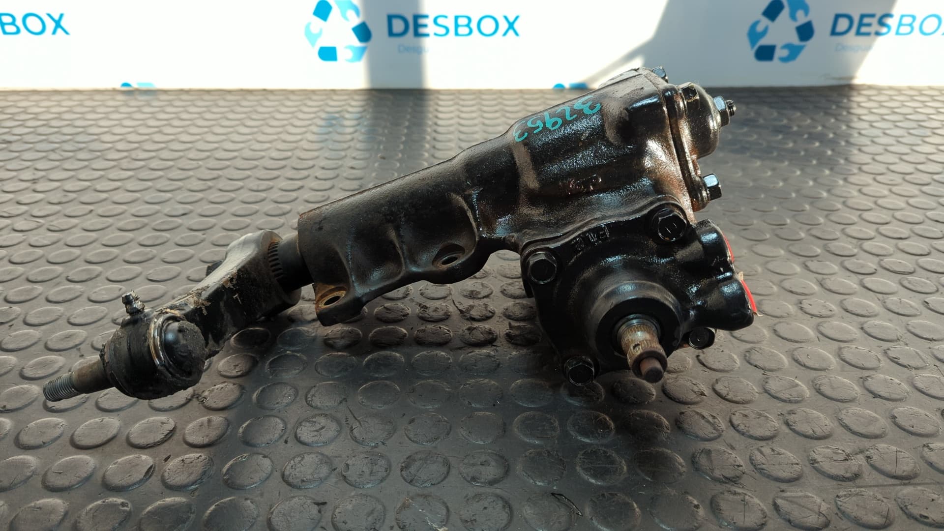 Recambio de CAJA DIRECCION para MITSUBISHI GALLOPER (HYUNDAI) 2.5 Turbodiesel 4D56 referencia OEM IAM 120C10800 - AZUL 5