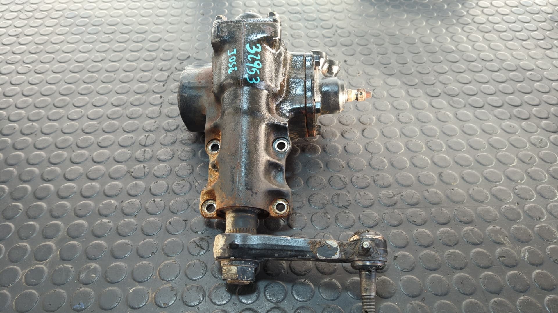 Recambio de CAJA DIRECCION para MITSUBISHI GALLOPER (HYUNDAI) 2.5 Turbodiesel 4D56 referencia OEM IAM 120C10800 - AZUL 3