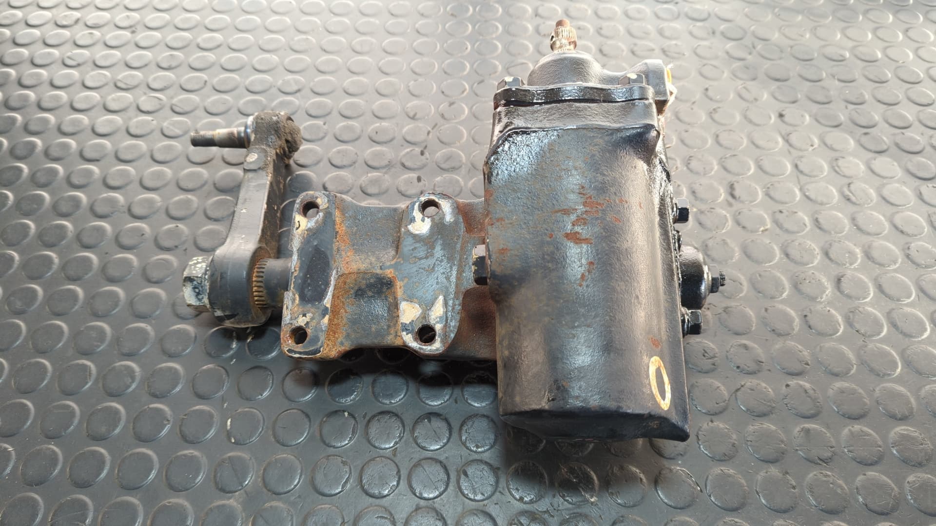 Recambio de CAJA DIRECCION para MITSUBISHI GALLOPER (HYUNDAI) 2.5 Turbodiesel 4D56 referencia OEM IAM 120C10800 - AZUL 2