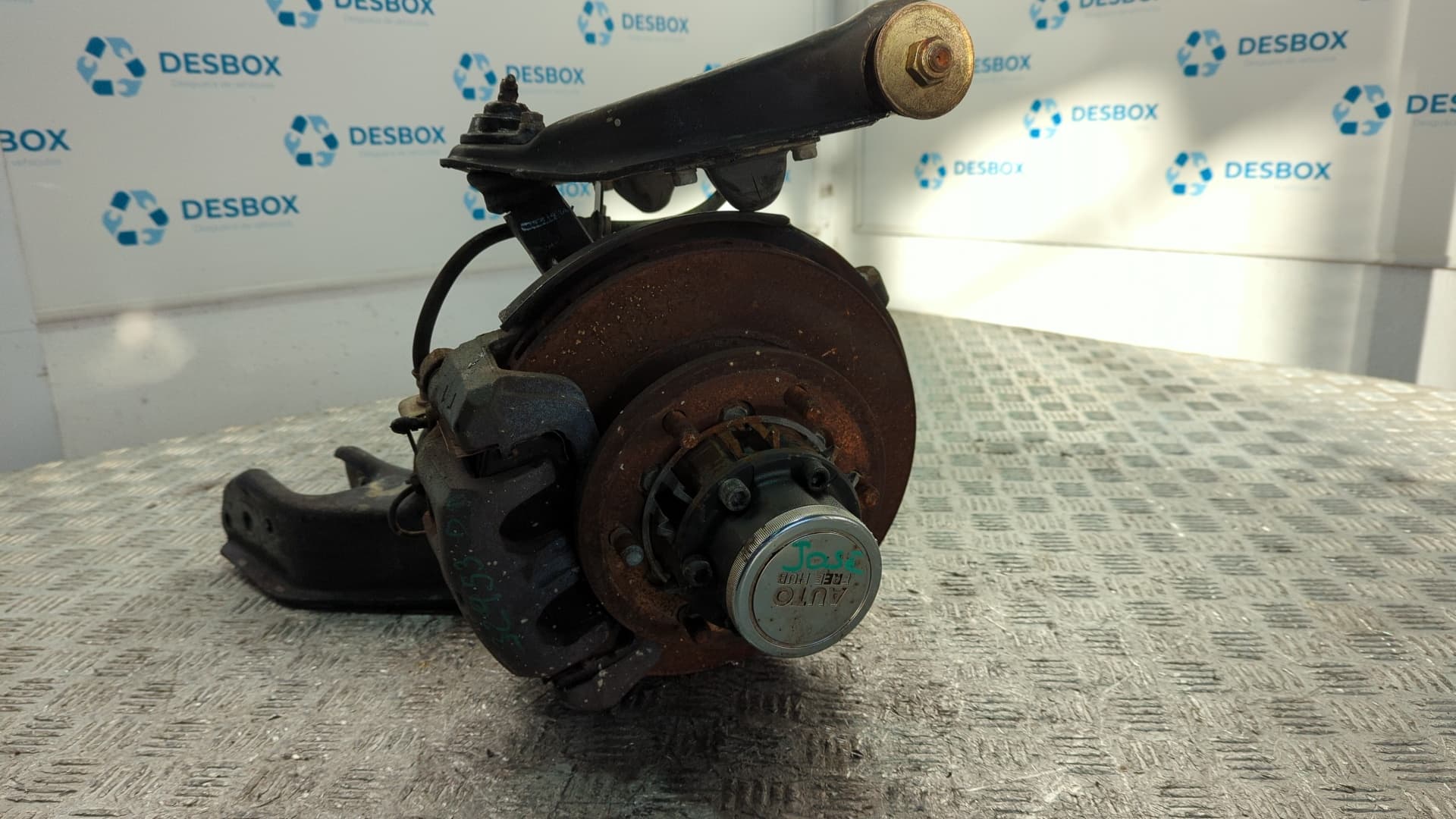 Recambio de MANGUETA DELANTERA DERECHA para MITSUBISHI GALLOPER (HYUNDAI) 2.5 Turbodiesel 4D56 - AZUL 4
