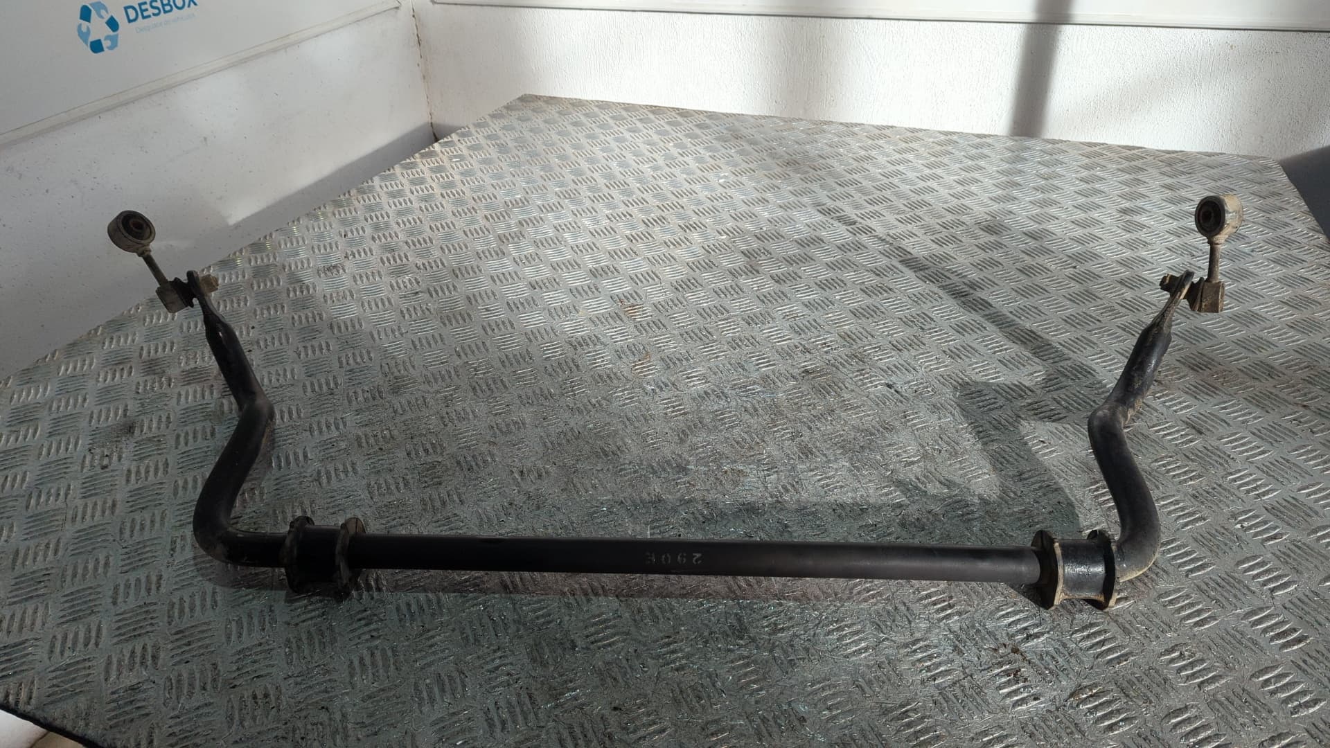 Recambio de BARRA ESTABILIZADORA DELANTERA para MITSUBISHI GALLOPER (HYUNDAI) 2.5 Turbodiesel 4D56 referencia OEM IAM 290E - AZUL