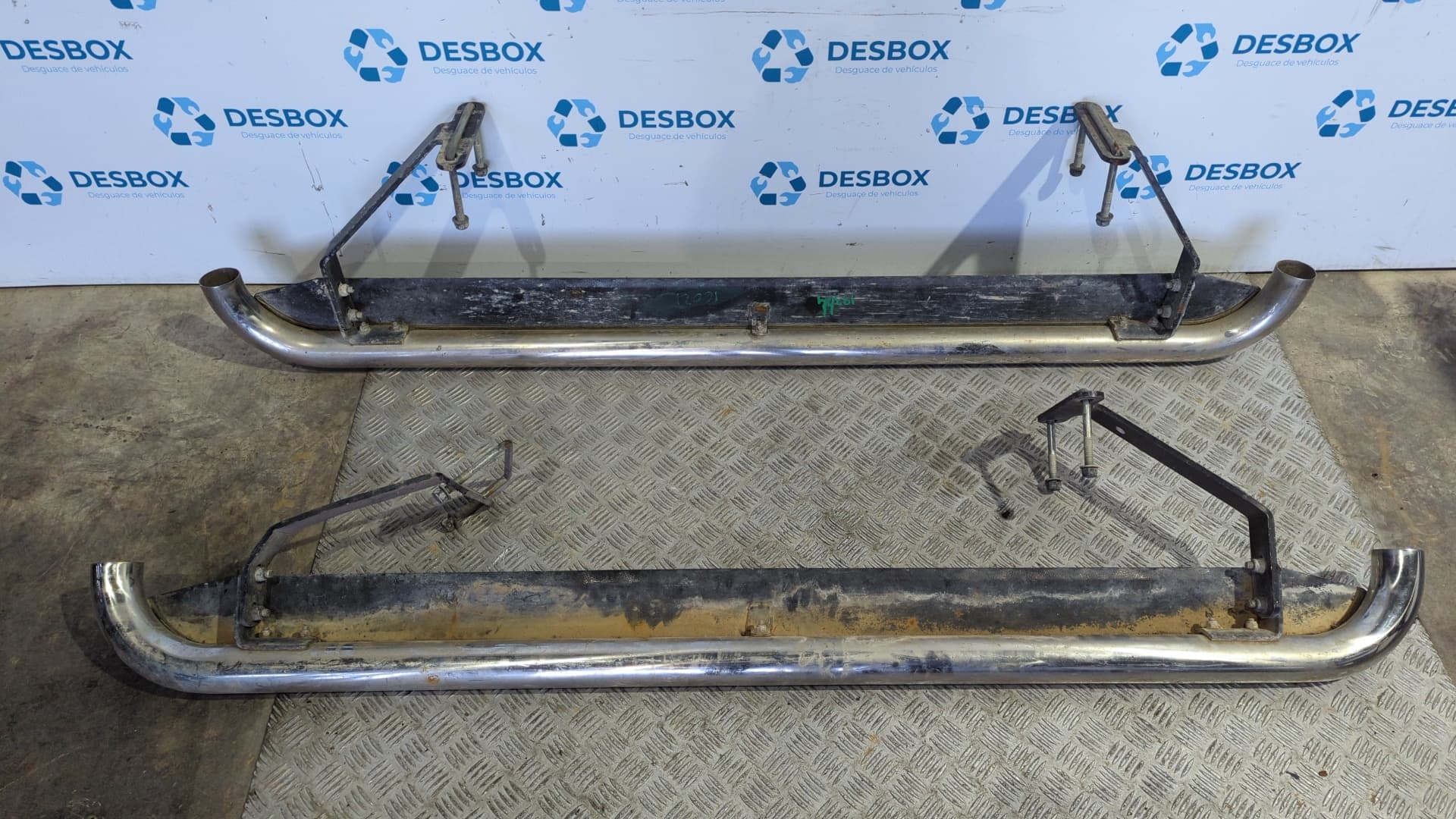 Recambio de ESTRIBOS LATERALES para MITSUBISHI PAJERO 2.5 TD 4D56 - AZUL 3