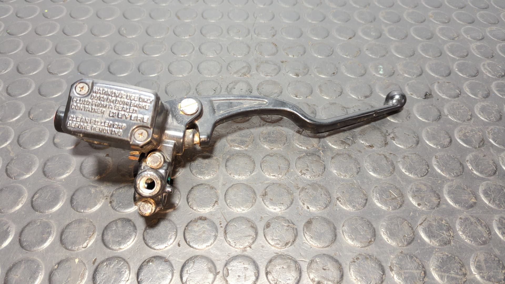 Recambio de MANETA DERECHA para KTM 125 DUKE * 125CC referencia OEM IAM 25W29381 - GRIS