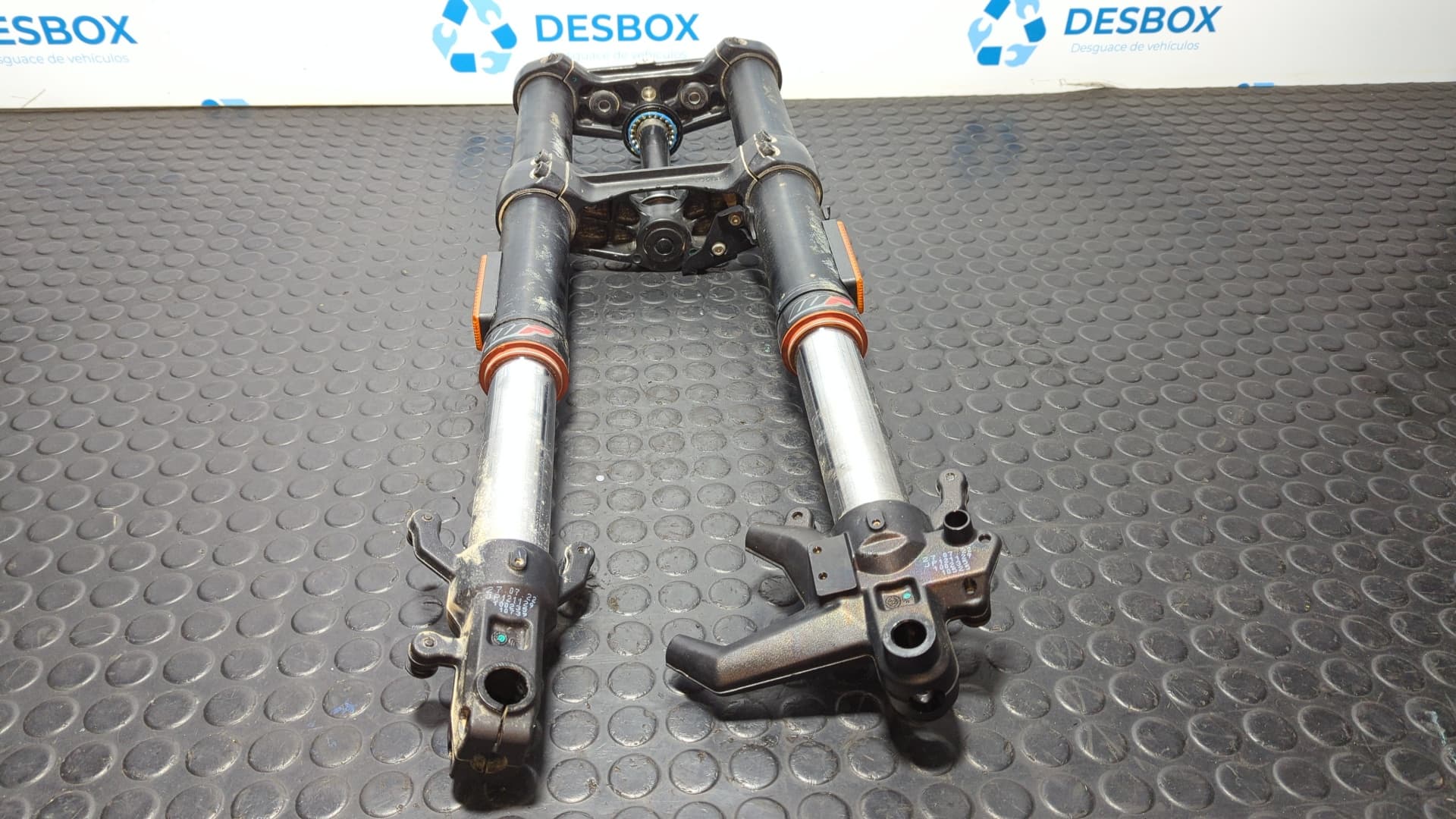 Recambio de HORQUILLA COMPLETA para KTM 125 DUKE * 125CC referencia OEM IAM JP121129 - GRIS 2