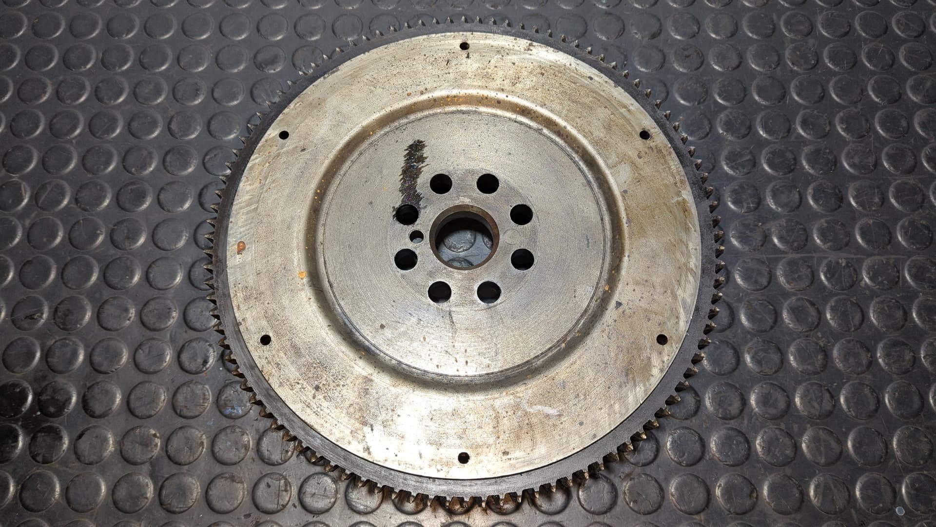 Recambio de VOLANTE MOTOR para LAND ROVER DEFENDER 2.5 L 2.5L50 KW - BLANCO 2