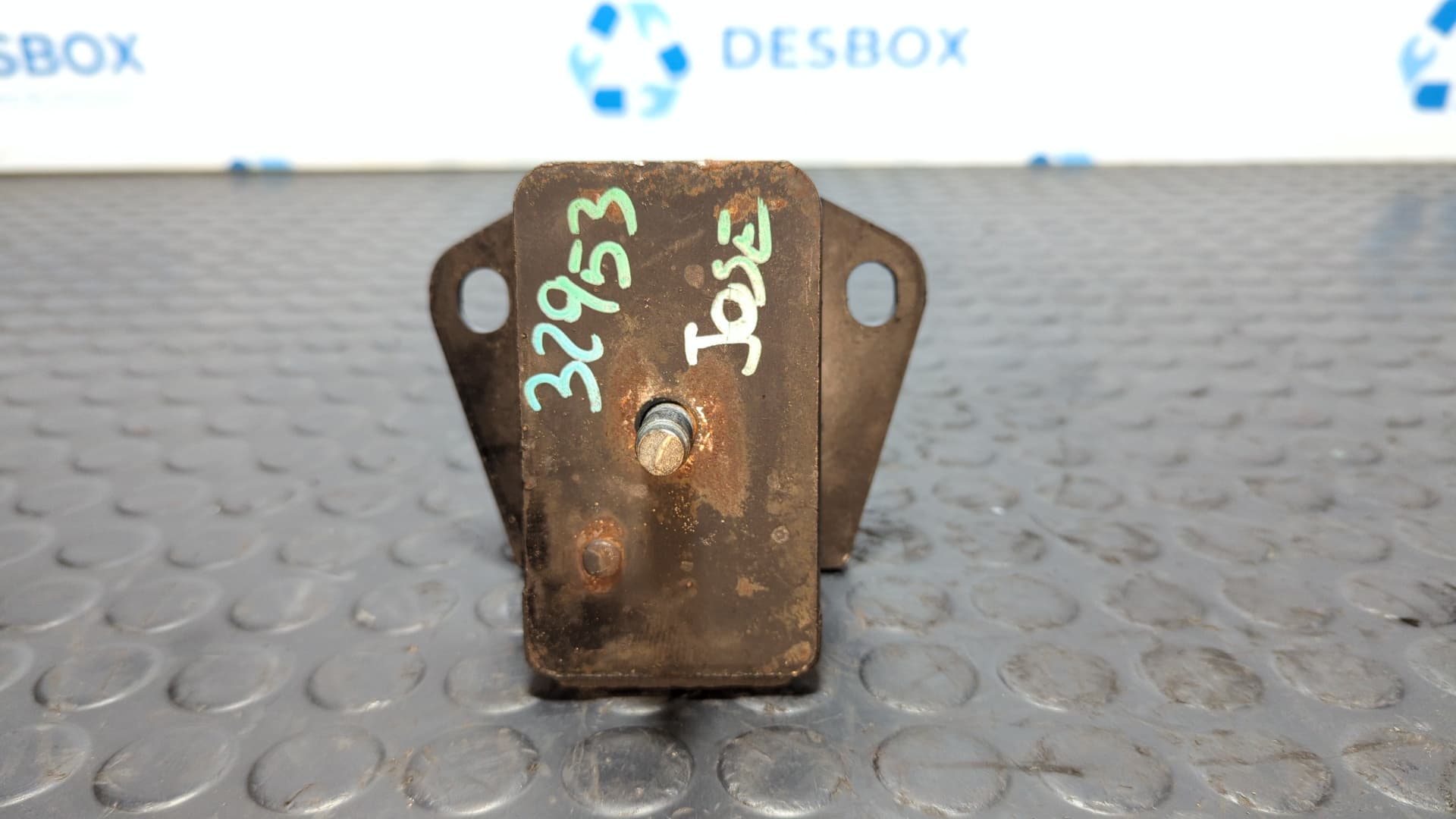Recambio de SOPORTE MOTOR para MITSUBISHI GALLOPER (HYUNDAI) 2.5 Turbodiesel 4D56 referencia OEM IAM MB007023 - AZUL