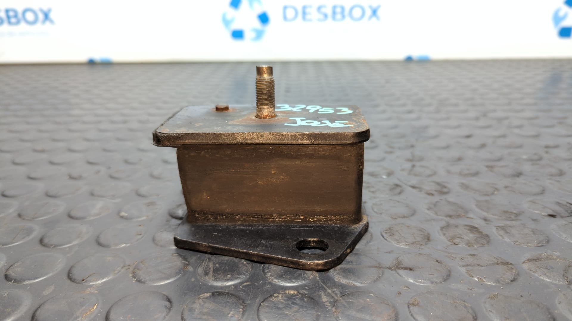 Recambio de SOPORTE MOTOR para MITSUBISHI GALLOPER (HYUNDAI) 2.5 Turbodiesel 4D56 referencia OEM IAM MB007023 - AZUL 2