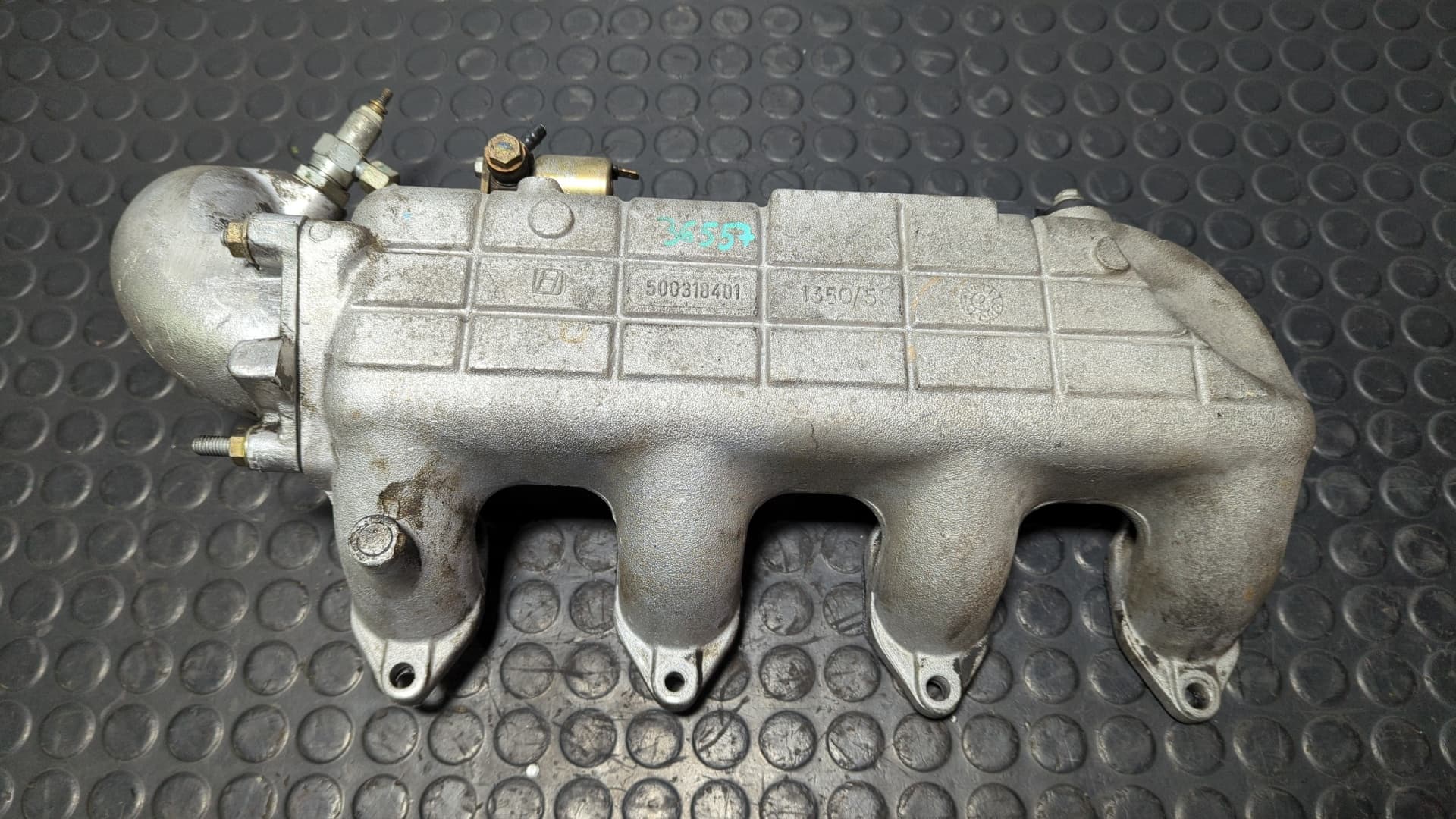 Recambio de COLECTOR ADMISION para CITROEN JUMPER CAJA ABIERTA DESDE '02 33 L 2.8 HDi / -HDi 130 814043S referencia OEM IAM 500318401 - BLANCO