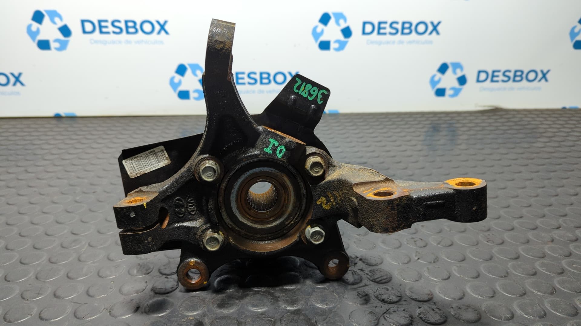 Recambio de MANGUETA DELANTERA IZQUIERDA para KIA CEE'D D4FC referencia OEM IAM 51715A6000 - AZUL