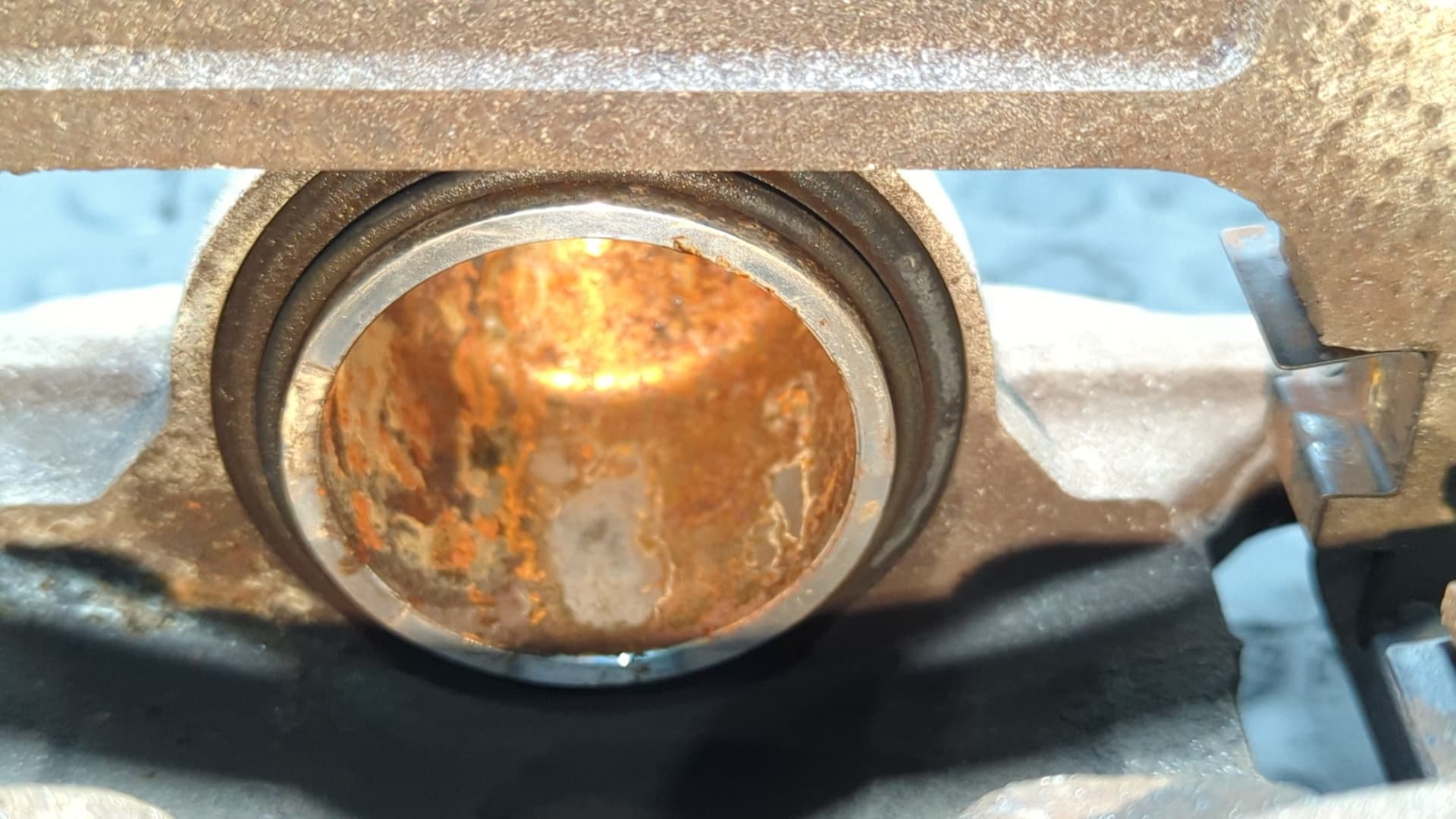 Recambio de PINZA DE FRENO DELANTERA DERECHA para KIA CEE'D D4FC referencia OEM IAM MOBIS A6R - AZUL 3