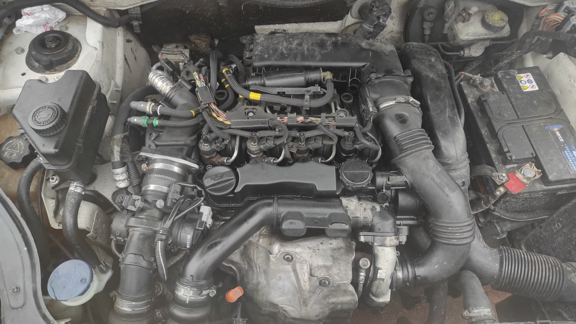 Recambio de COLUMNA DIRECCION para PEUGEOT PARTNER (S2) 9HX - BLANCO 8
