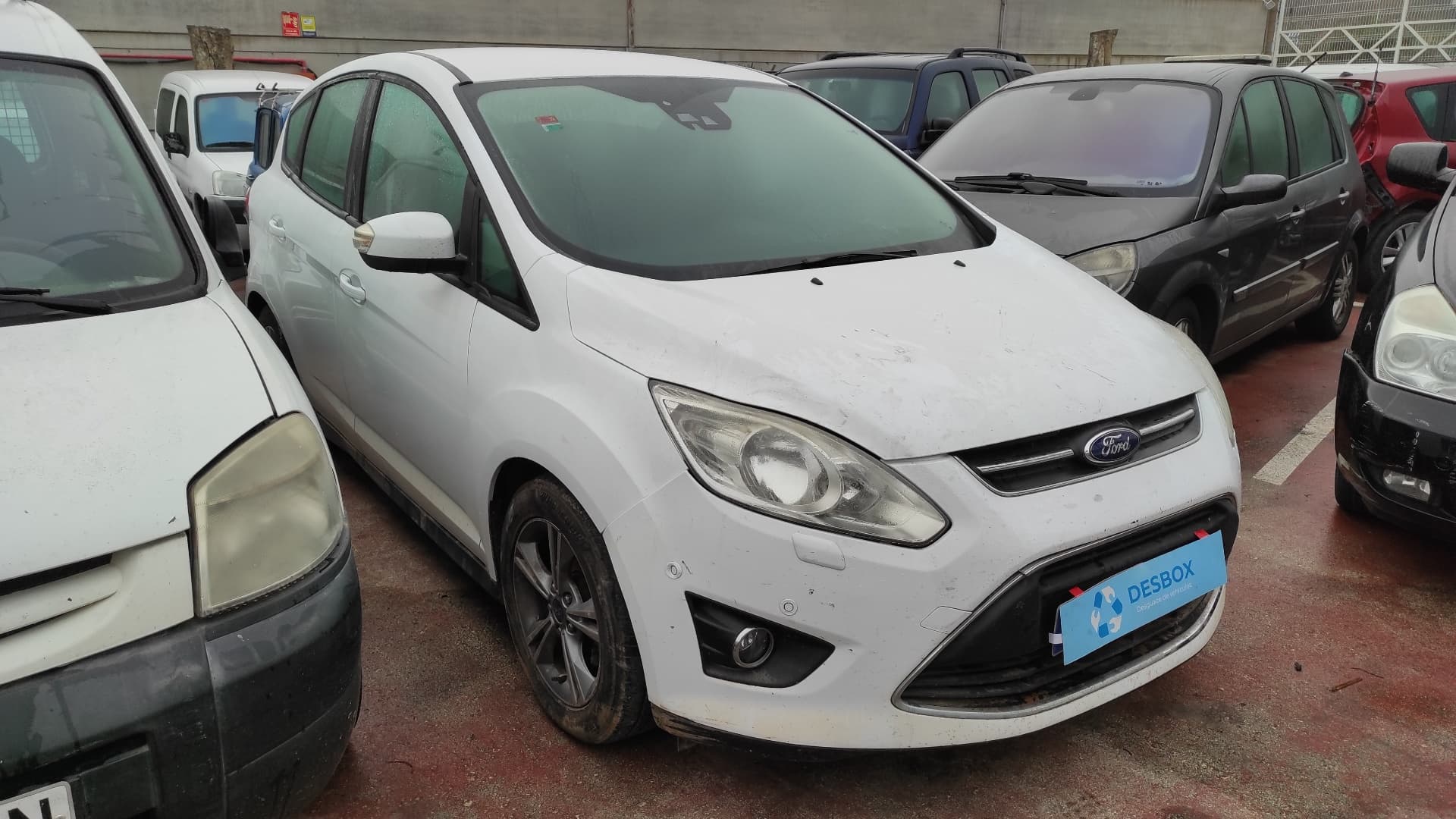 Recambio de PUERTA DELANTERA IZQUIERDA para FORD C-MAX (CB3) 1.6 TDCI T1DA - BLANCO