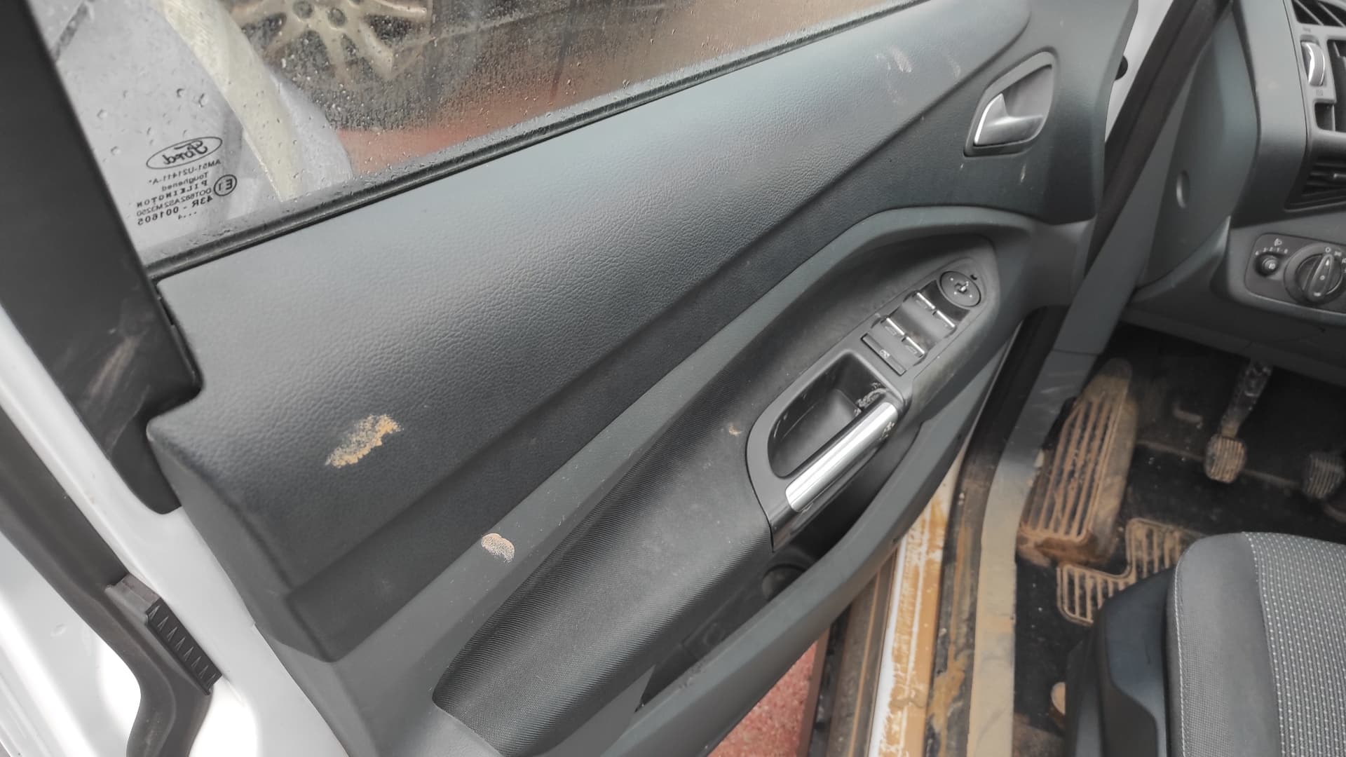 Recambio de PUERTA DELANTERA IZQUIERDA para FORD C-MAX (CB3) 1.6 TDCI T1DA - BLANCO 8