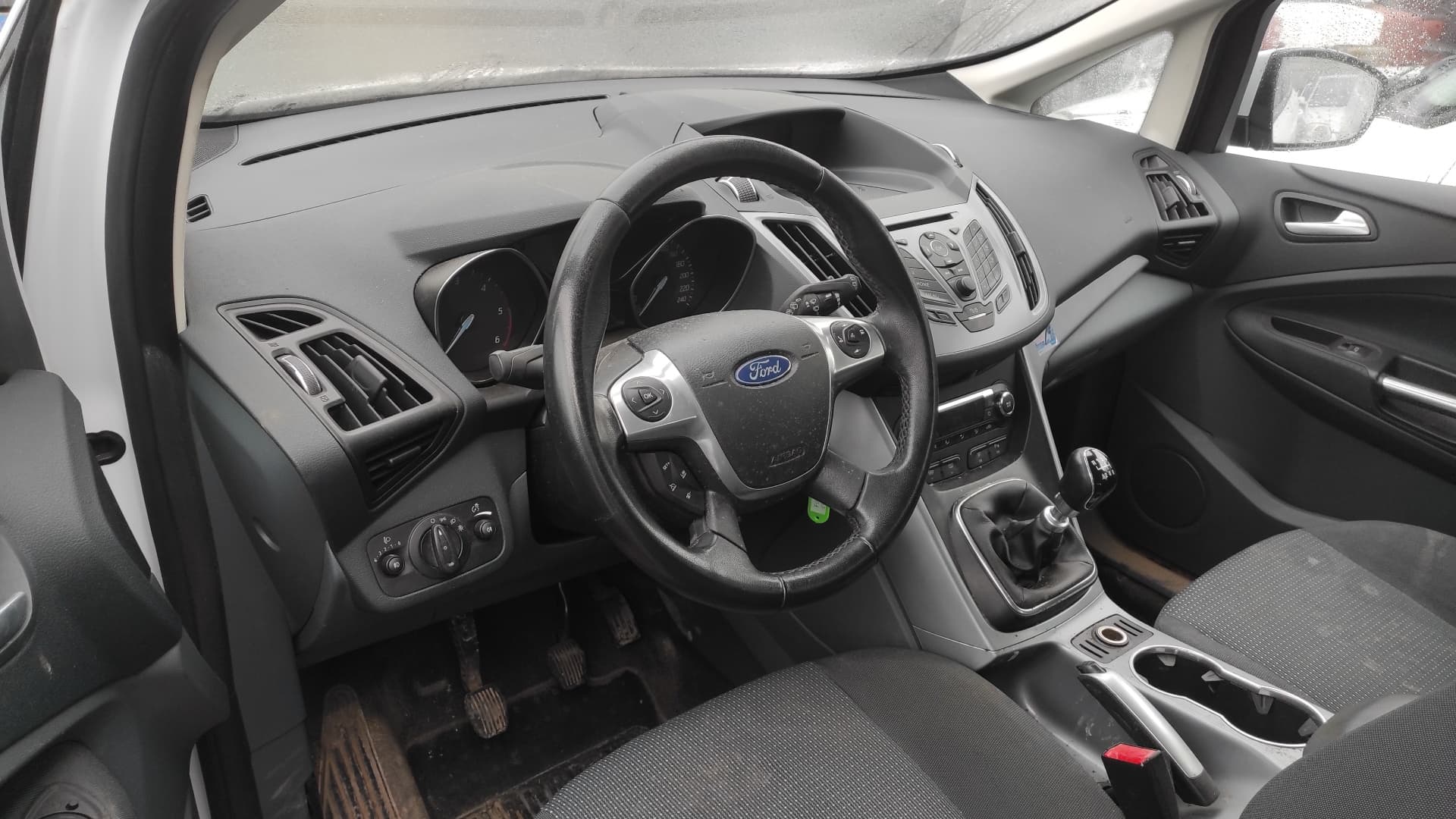 Recambio de PUERTA DELANTERA IZQUIERDA para FORD C-MAX (CB3) 1.6 TDCI T1DA - BLANCO 6