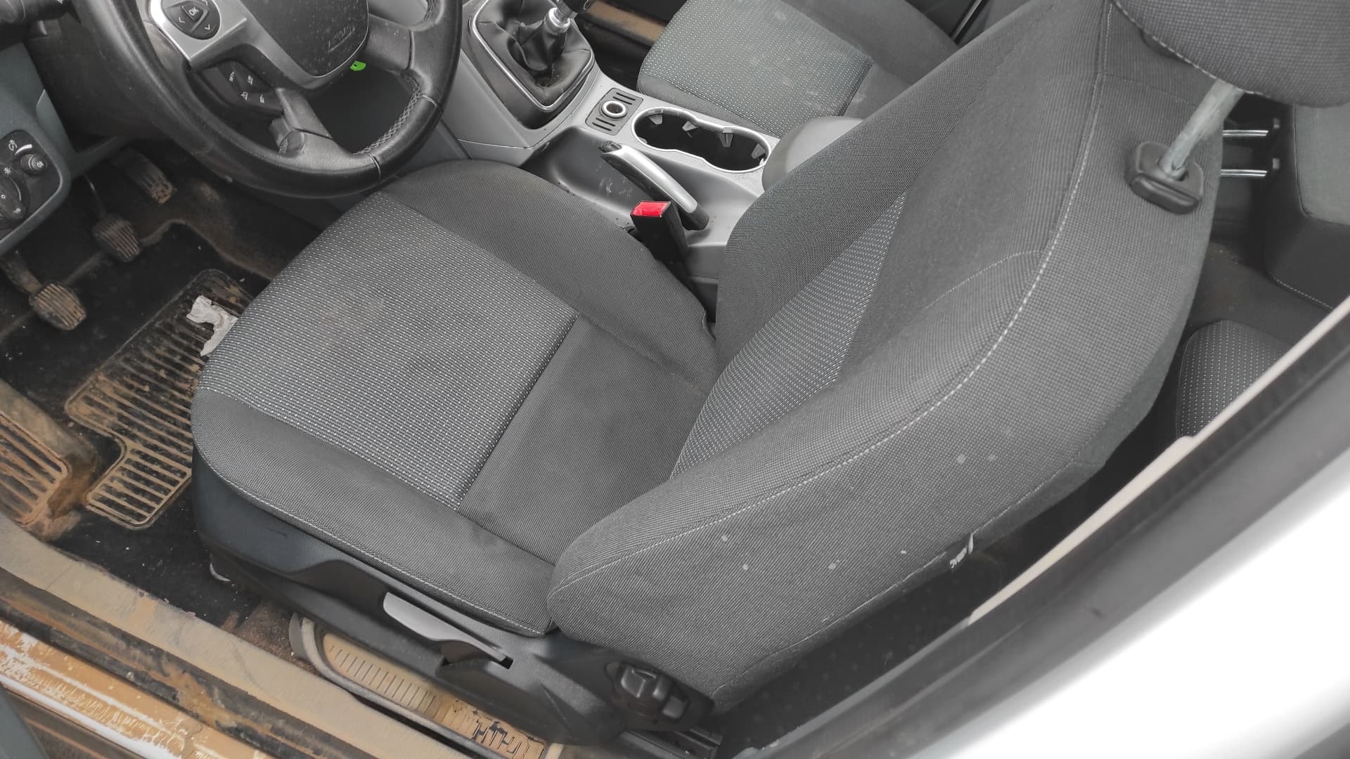 Recambio de PUERTA DELANTERA IZQUIERDA para FORD C-MAX (CB3) 1.6 TDCI T1DA - BLANCO 4