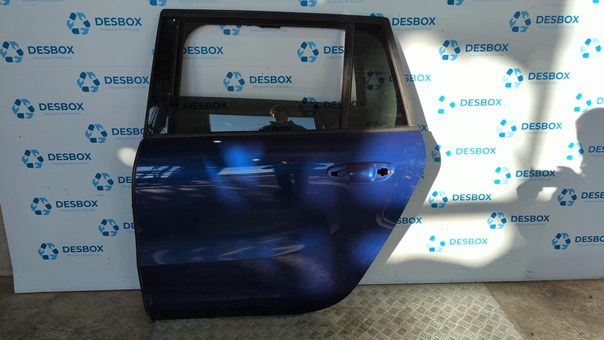 Recambio de PUERTA TRASERA IZQUIERDA para CITROEN GRAND C4 SPACETOURER B YH01 - AZUL