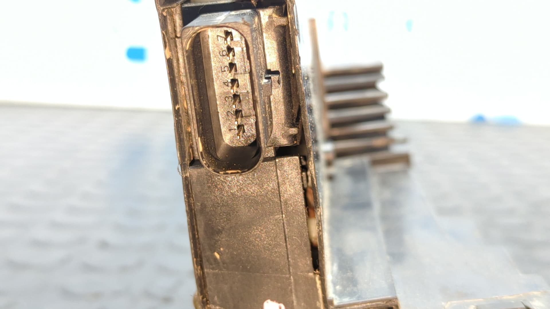 Recambio de CERRADURA PUERTA DELANTERA IZQUIERDA para CITROEN GRAND C4 SPACETOURER B YH01 referencia OEM IAM 9810310380 - AZUL 3