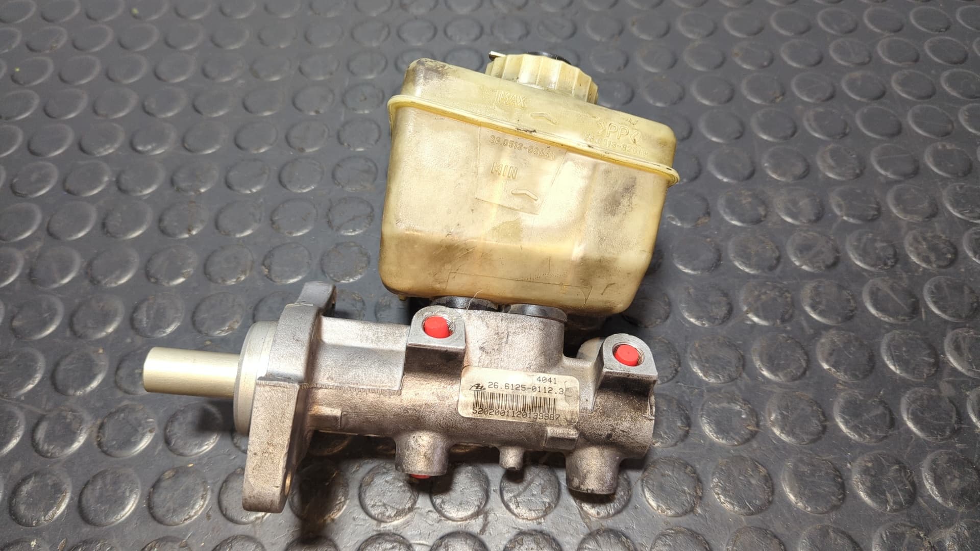 Recambio de BOMBA FRENO para MERCEDES-BENZ CLASE M (W163) 270 CDI 612963 referencia OEM IAM 26612501123 - GRIS 2