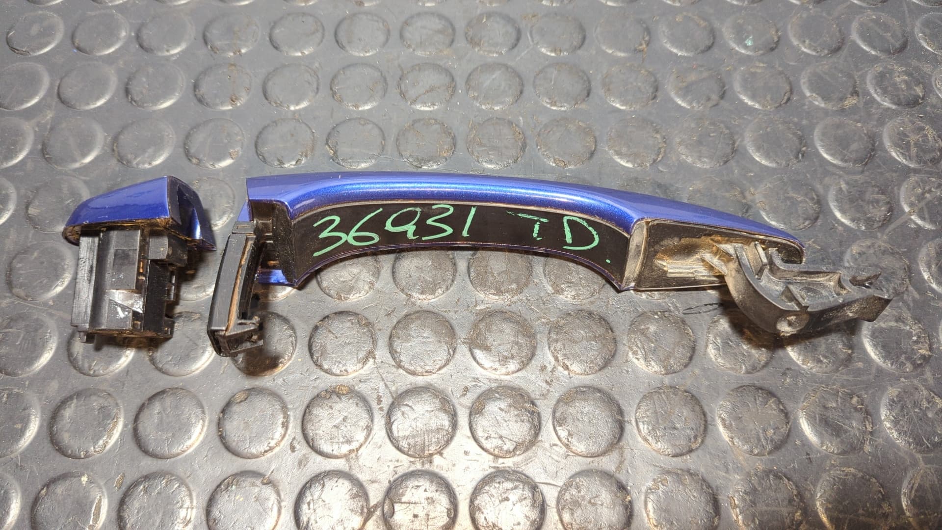 Recambio de MANETA EXTERIOR TRASERA DERECHA para CITROEN GRAND C4 SPACETOURER B 1.5 HDI YH01 - AZUL 3