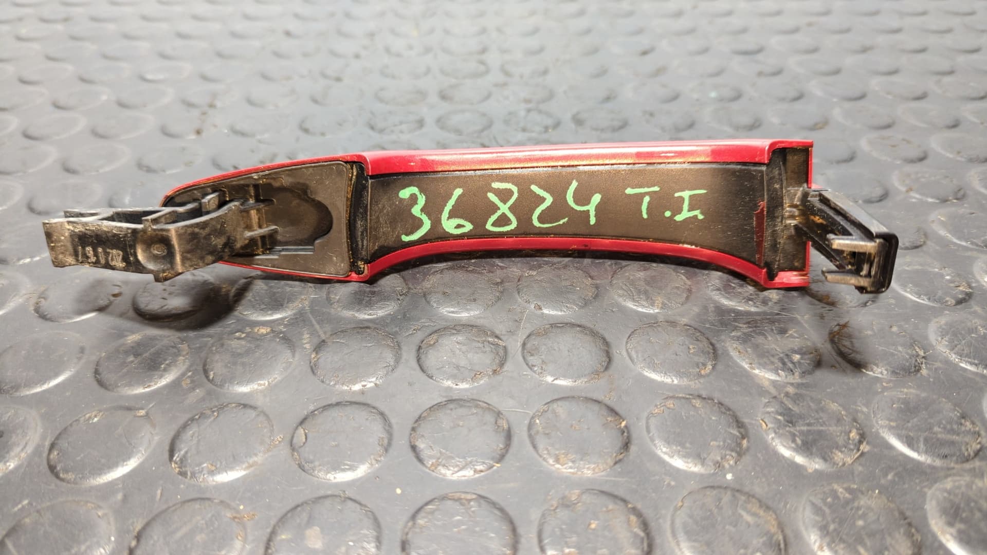 Recambio de MANETA EXTERIOR TRASERA IZQUIERDA para OPEL CORSA F * ZK01 - ROJO 2