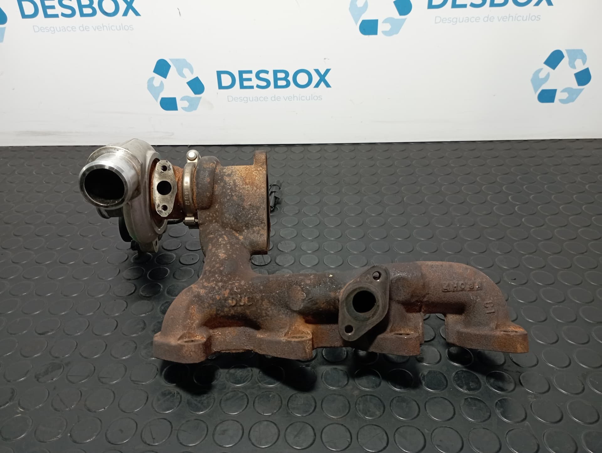 Recambio de TURBOCOMPRESOR para KIA CEE'D D4FC referencia OEM IAM 282012A770 - AZUL 3