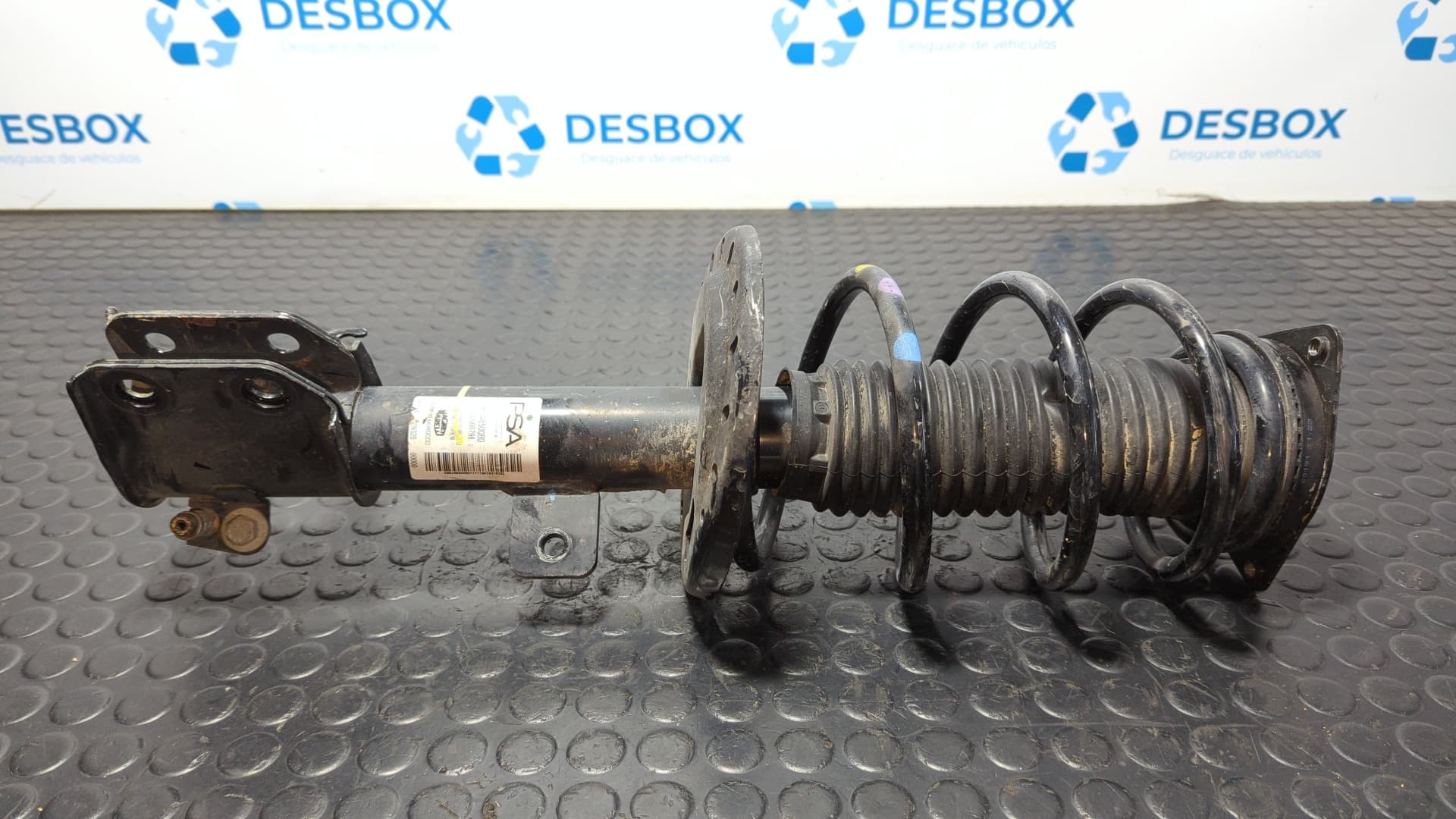 Recambio de AMORTIGUADOR DELANTERO DERECHO para OPEL CORSA F * ZK01 referencia OEM IAM 9834850080 - ROJO
